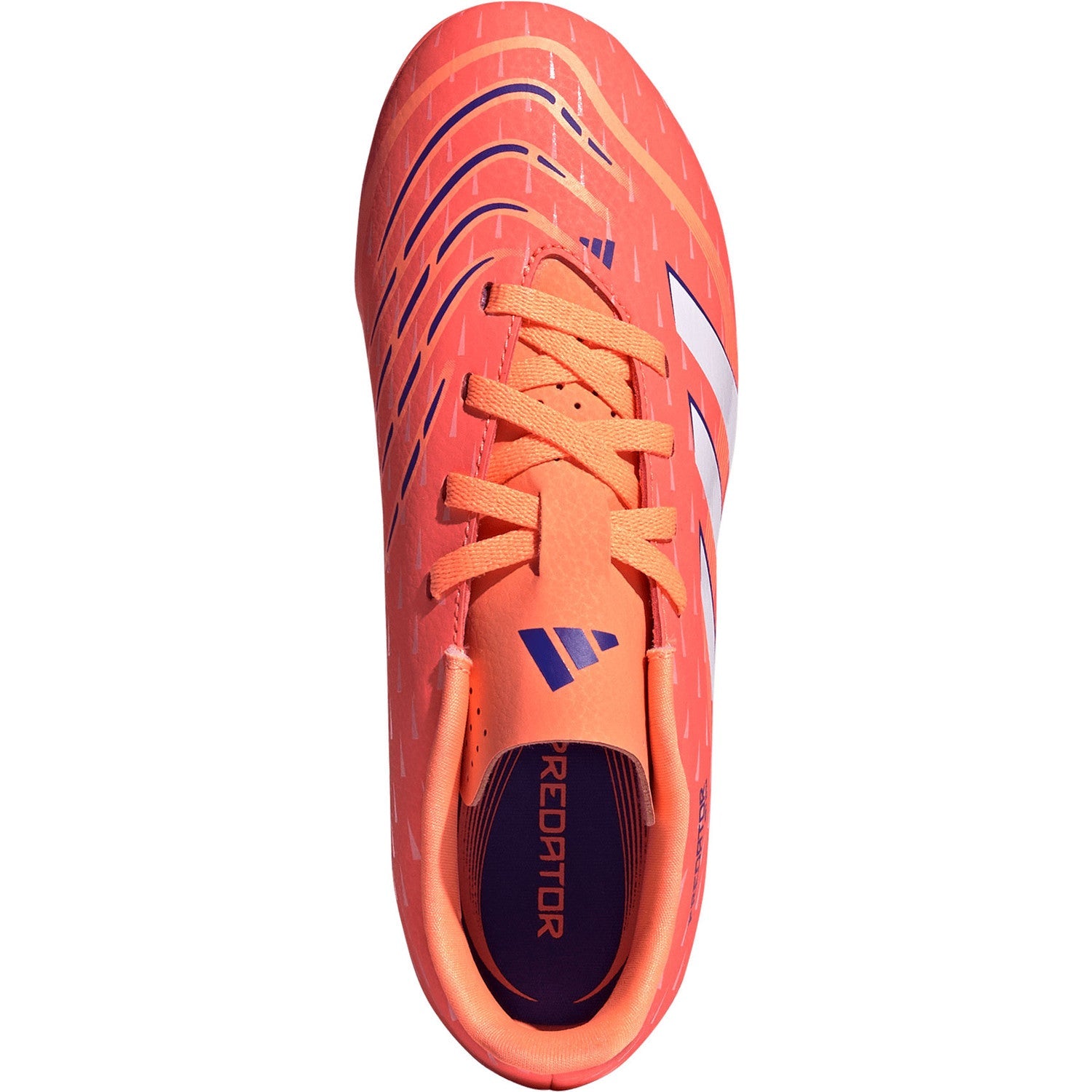 Adidas Predator Club FG/MG Football Boots Junior - Coral/White shoes Adidas