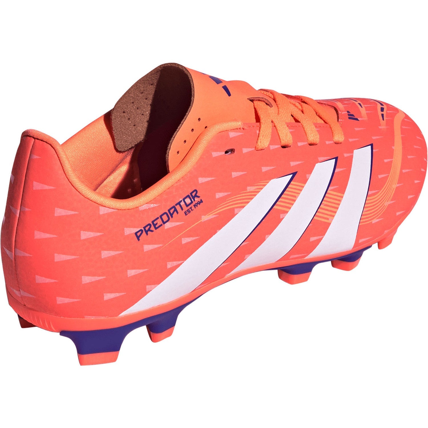 Adidas Predator Club FG/MG Football Boots Junior - Coral/White shoes Adidas