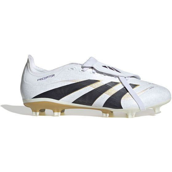 Adidas Predator League FT FG/MG Football Boots Men - White/Gold White Black Gold shoes Adidas