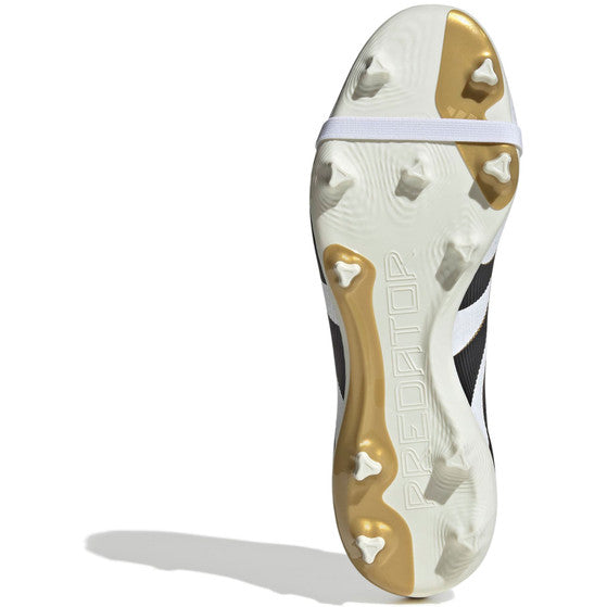 Adidas Predator League FT FG/MG Football Boots Men - White/Gold shoes Adidas