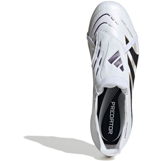 Adidas Predator League FT FG/MG Football Boots Men - White/Gold shoes Adidas