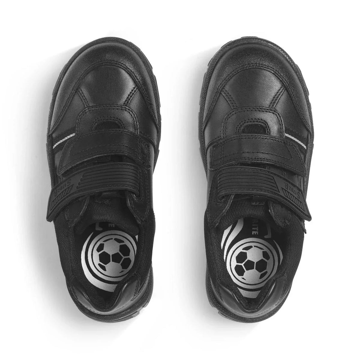 Start-Rite Luke 2273 Boys' Leather School Shoes - Black School Shoes Start-Rite