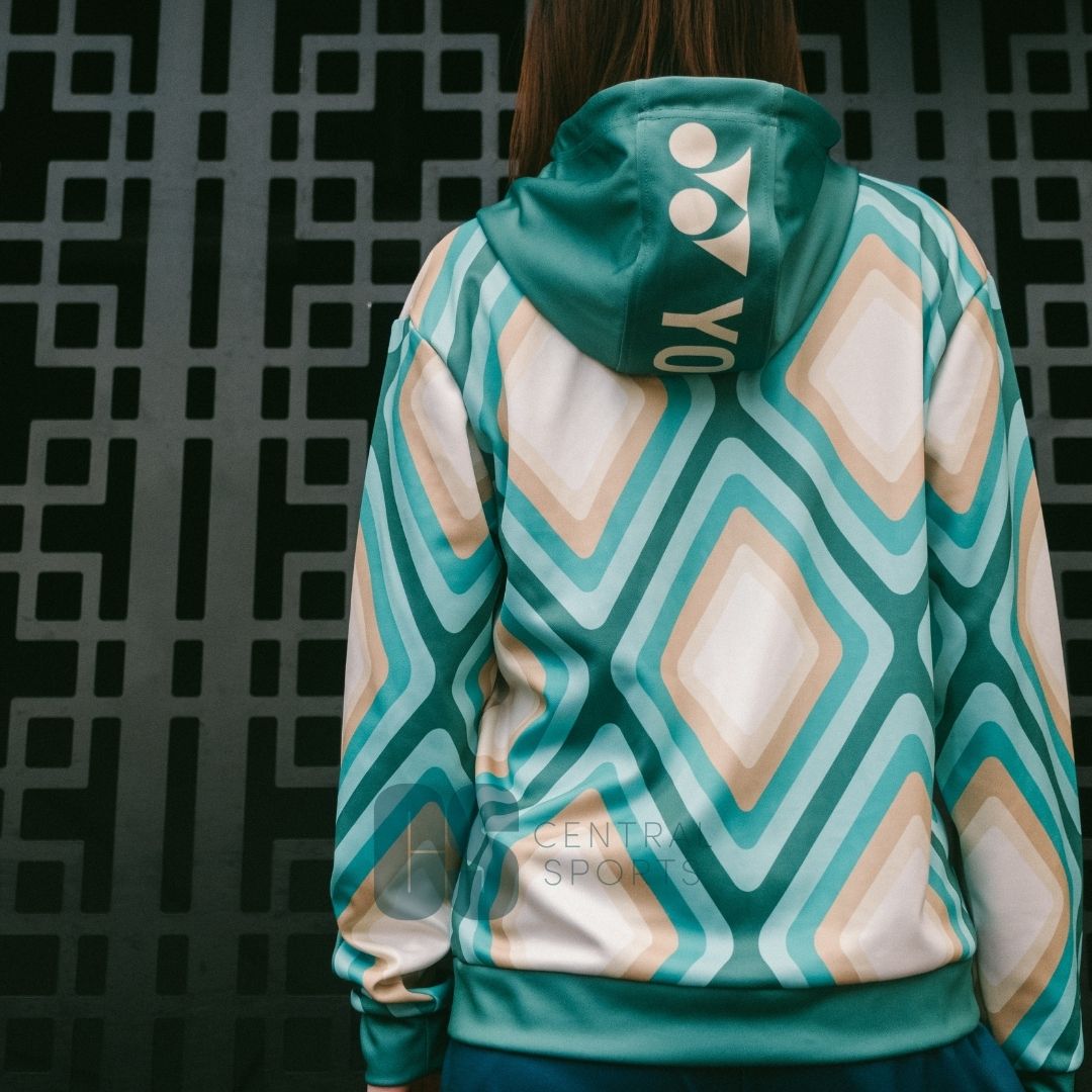 Yonex Diamond Unisex Zip Hood Jade/Ivory
