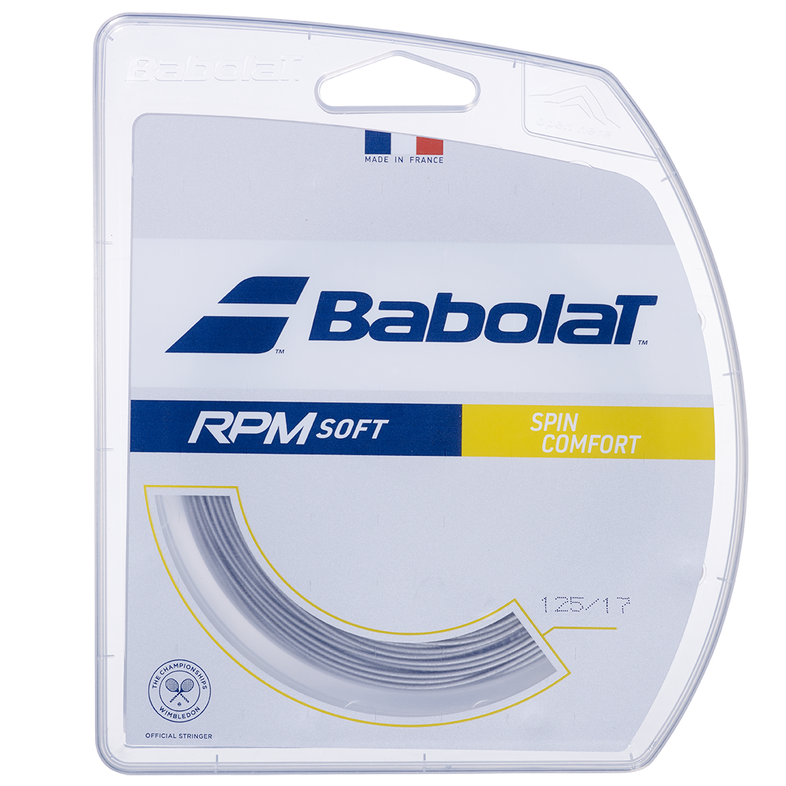 Babolat RPM Power 1.25mm/12M Tennis String - Electric Blue ELECTRIC BLUE 1.25mm String (Packs) Babolat