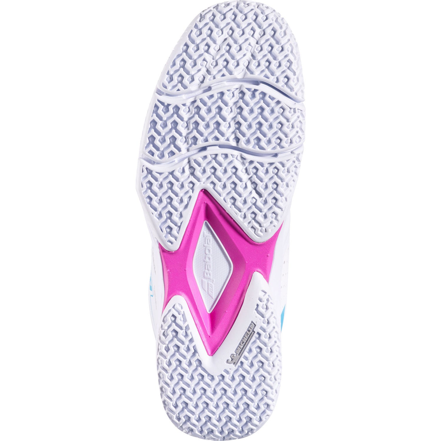 Babolat Sensa Rise Women Padel Shoes - White/Red