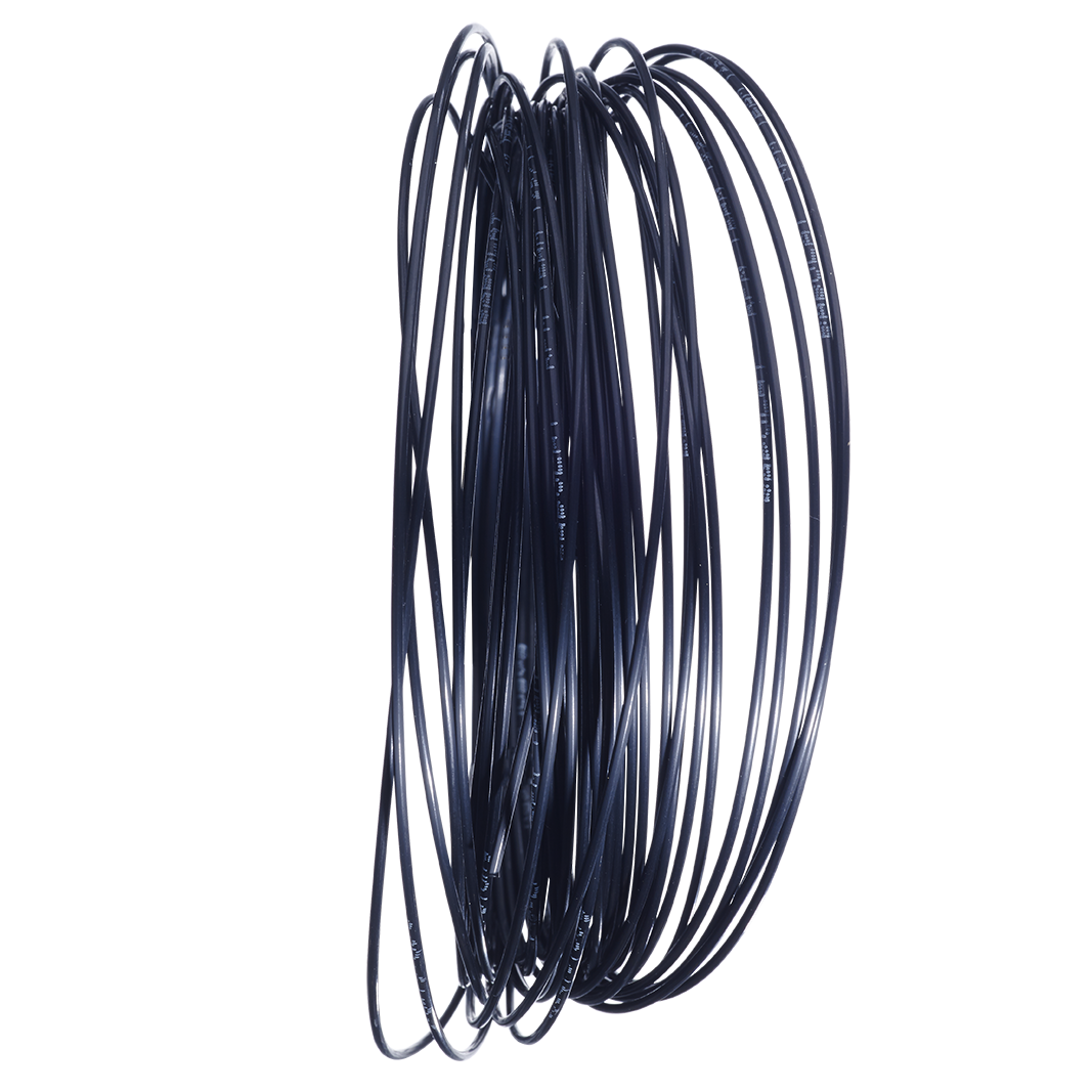 Babolat RPM Team 1.30mm Tennis String Reel (200m), Black, back view