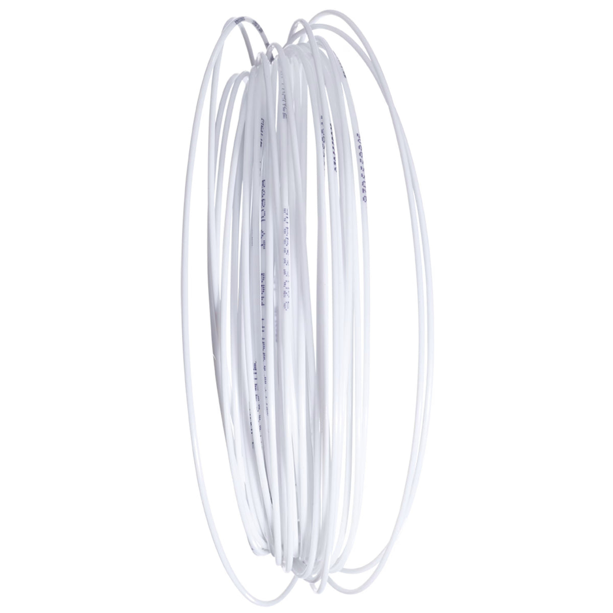 Babolat RPM Hurricane 1.25mm Tennis String Reel (200m), White, side view