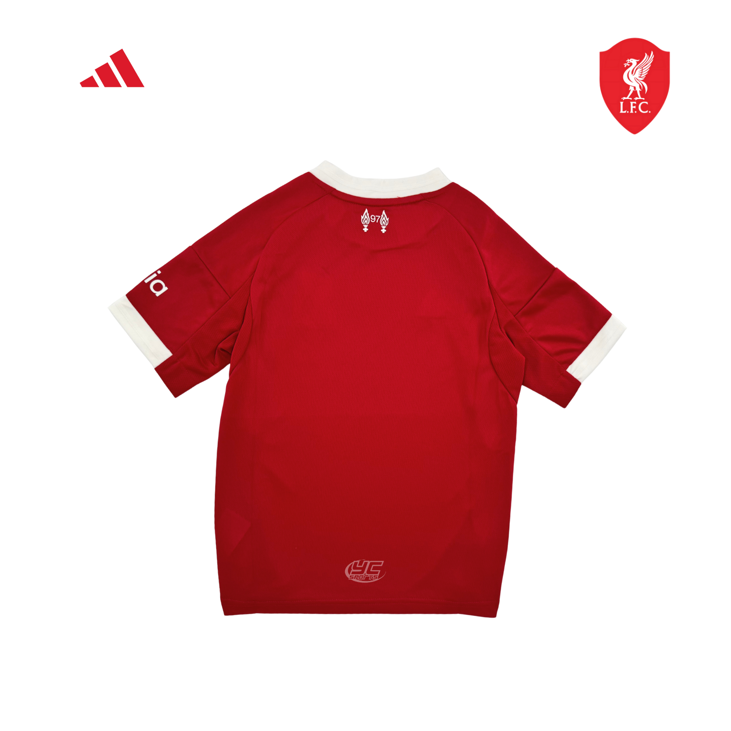 Adidas Liverpool F.C. 25/26 Home Jersey Junior - Red Clothing Adidas