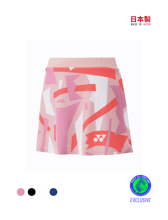 Yonex Women's Skirt (with inner shorts) 26154EX Smoke Pink