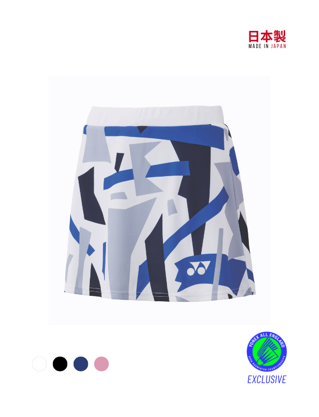 Yonex Women's Skirt (with inner shorts) 26154EX White Clothing Yonex