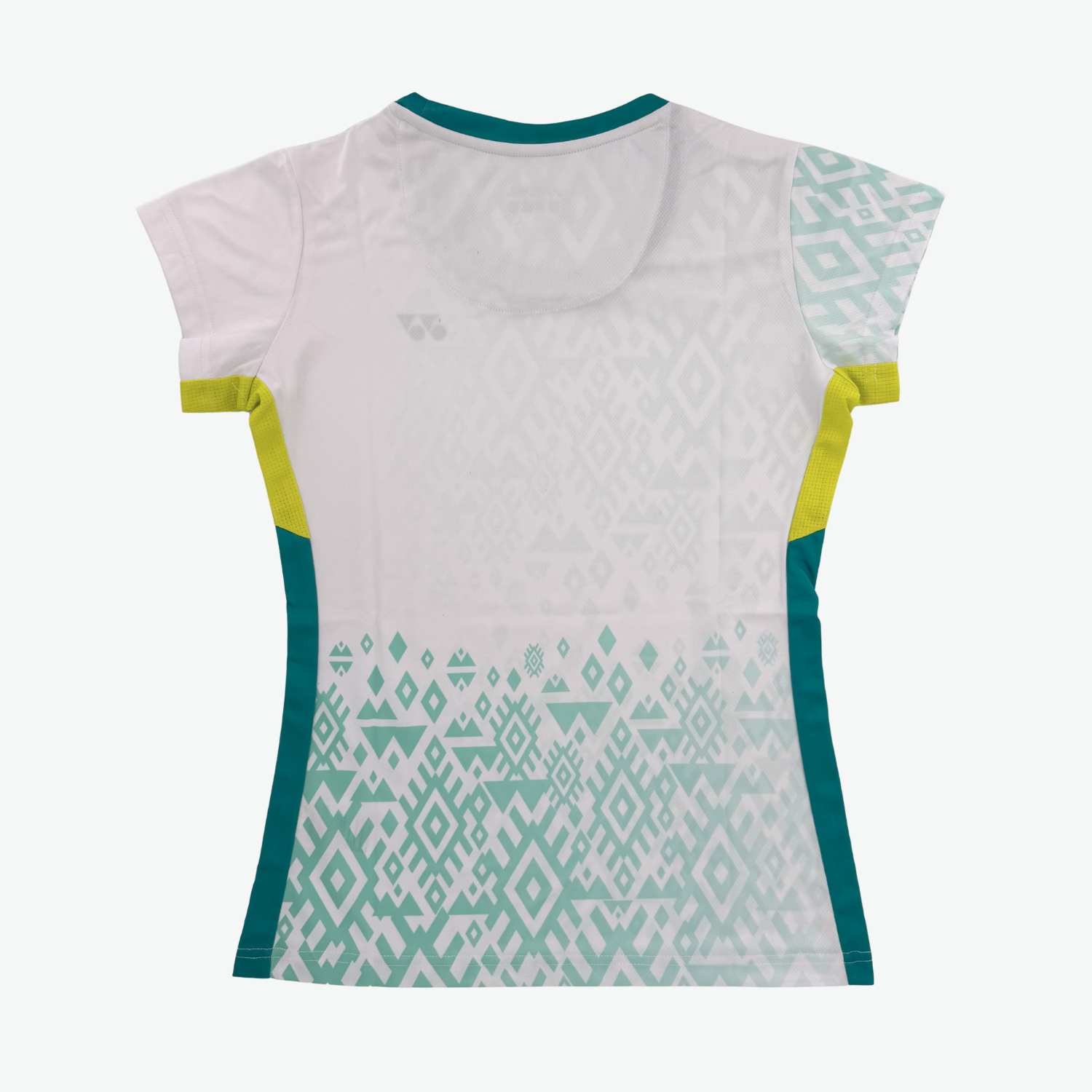 Yonex YTL 11 Batik Fade 2 Womens T-Shirt White Green Clothing Yonex