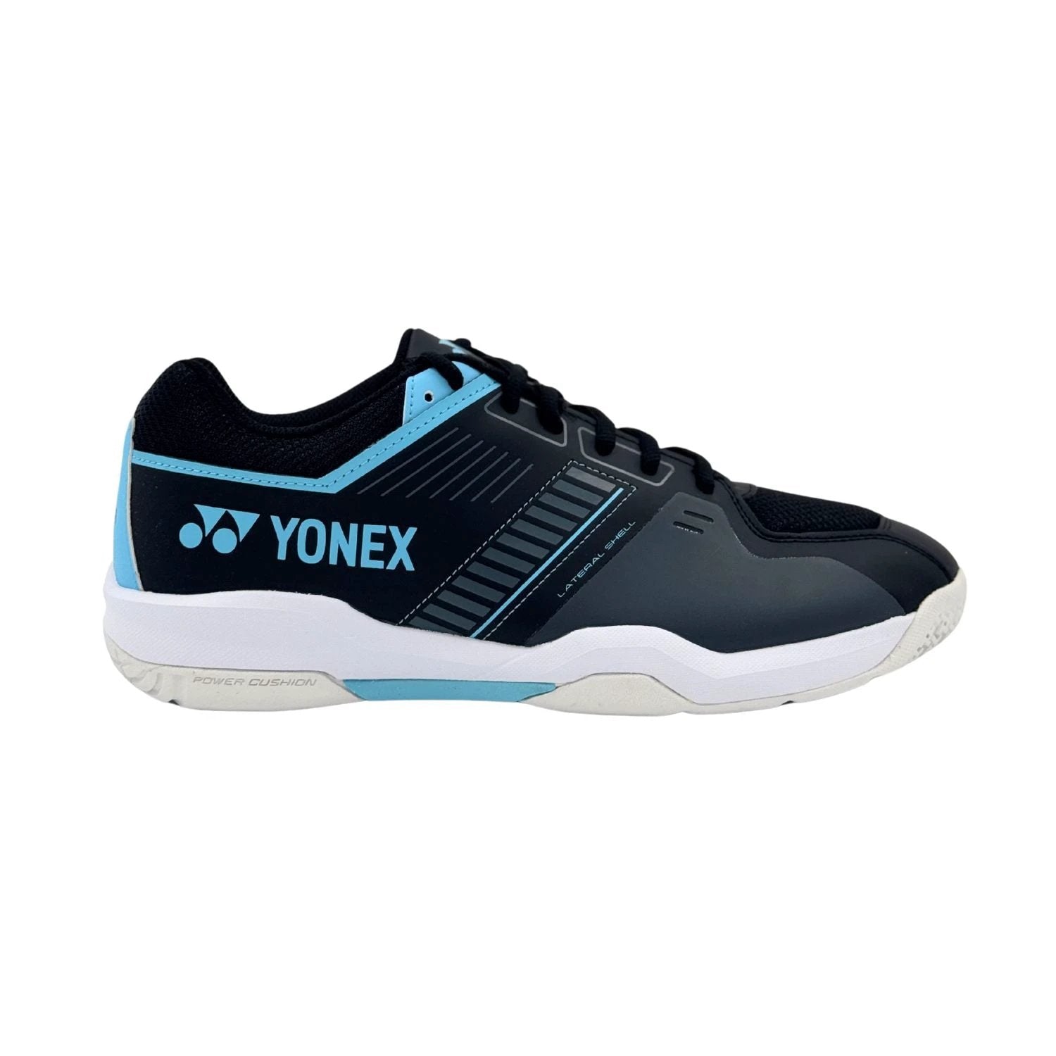 Yonex Strider Flow Wide Badminton Shoes Men - Black/Blue Badminton Shoes Yonex