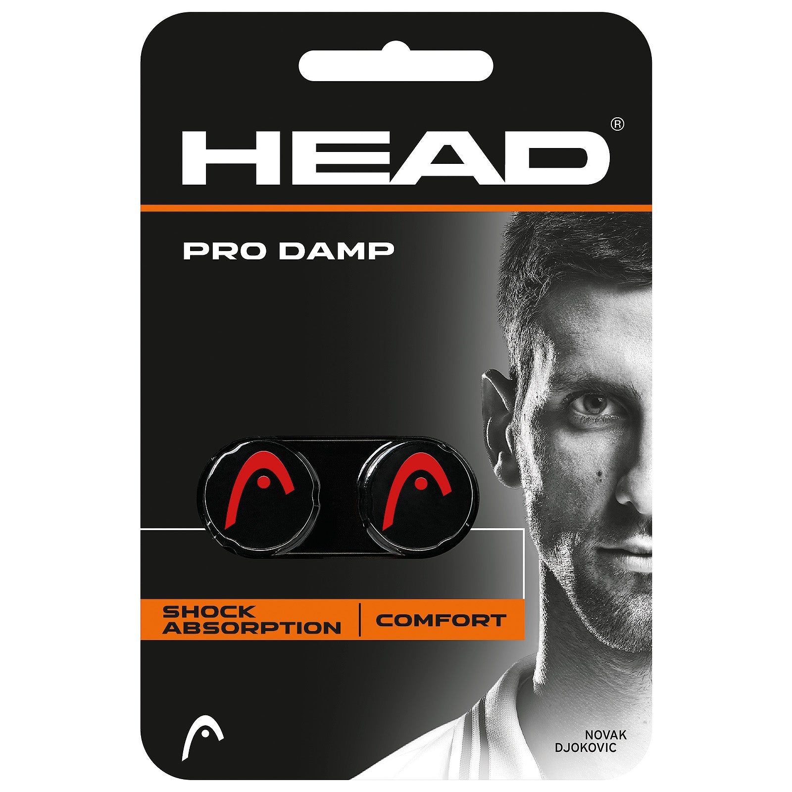 Head Pro Damp - Black/White/Yellow Single Pack BLACK Dampener Head