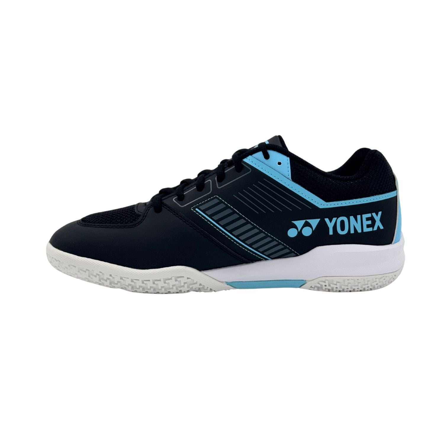 Yonex Strider Flow Wide Badminton Shoes Men - Black/Blue Badminton Shoes Yonex