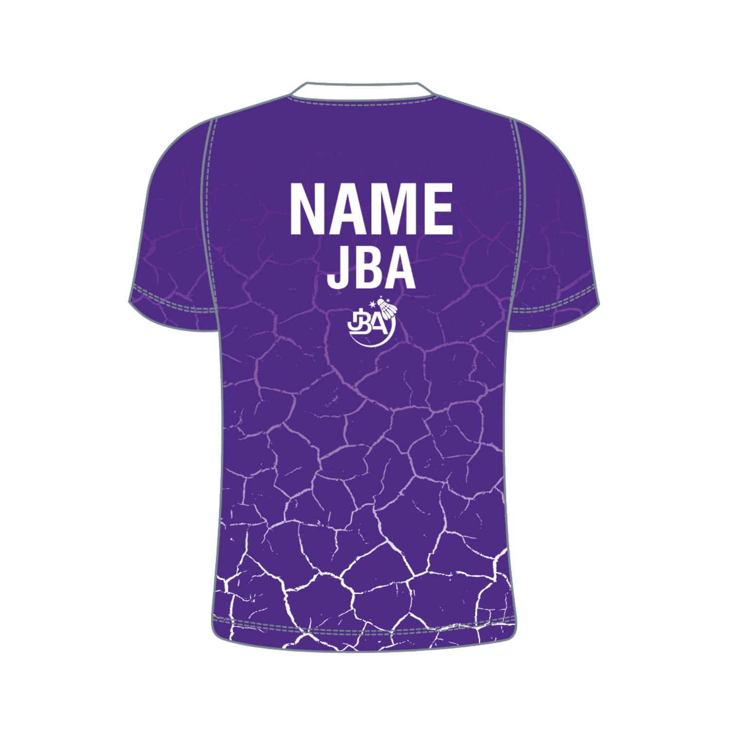 Yonex Kit T016 Quake Jones Badminton Academy T-Shirt Junior - Purple Clothing Yonex Teamwear