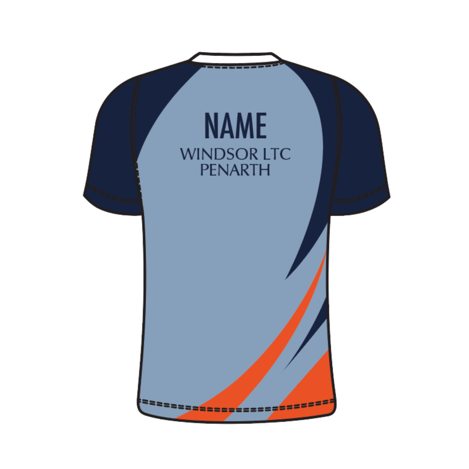 Penarth Windsor LTC T004 Beast Crew Neck T-Shirt Mens