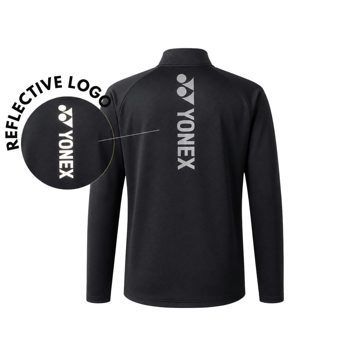 Yonex Blackout YMDL2024 Mid Layer Unisex Clothing Yonex