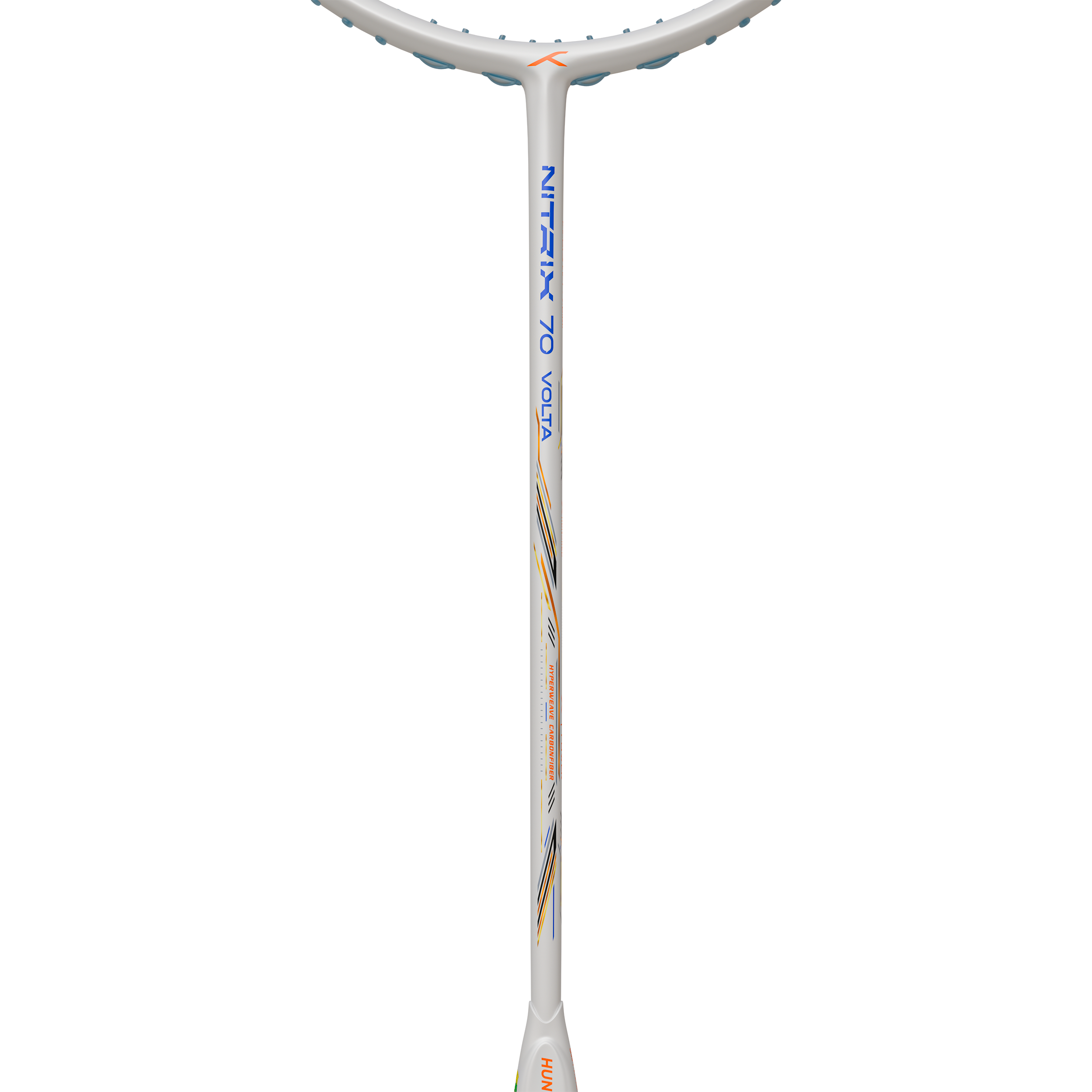 Hundred Nitrix 70 Volta Badminton Racket - White