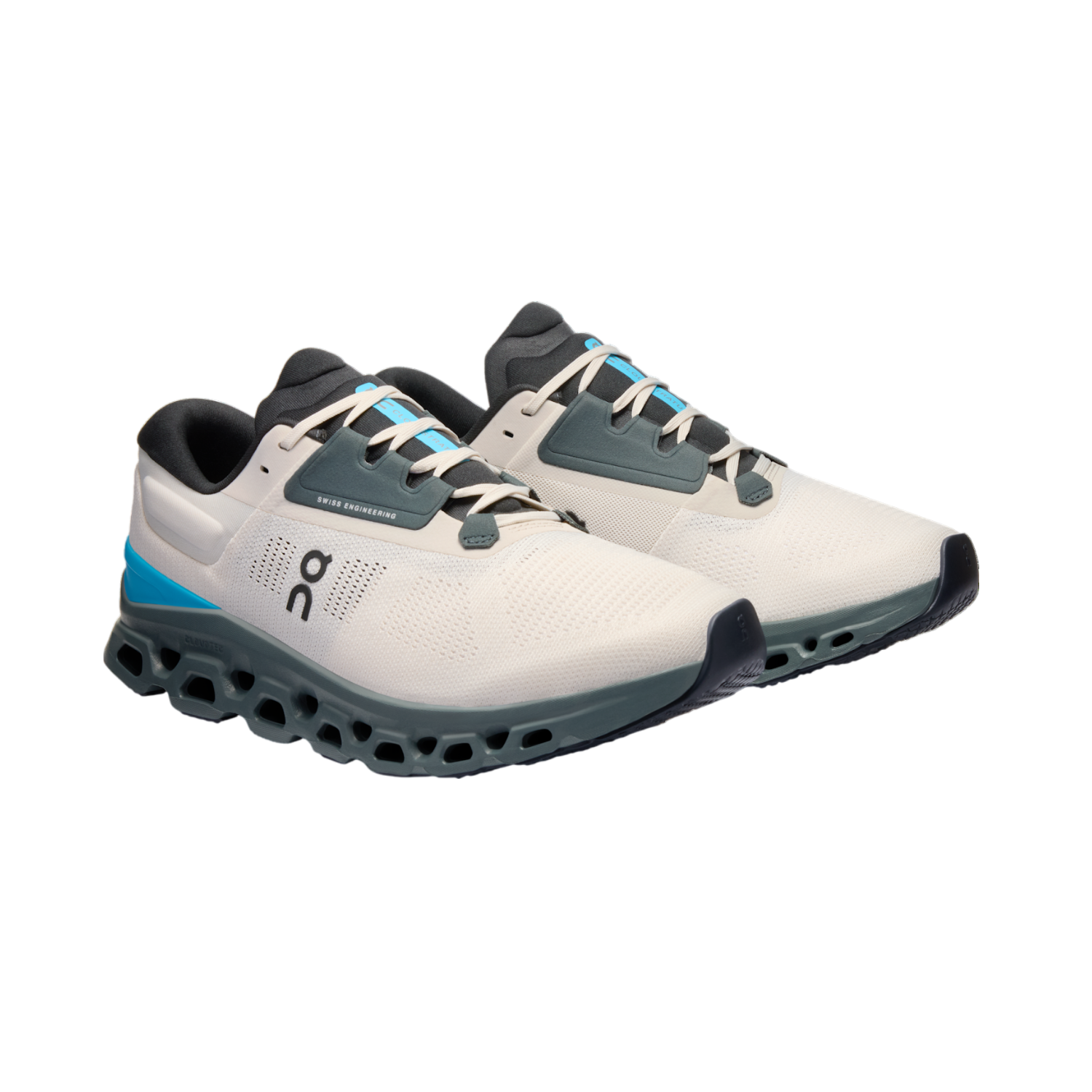 On Cloudstratus 3 Running Shoes Men - Cream/Horizon Running Shoes On Running