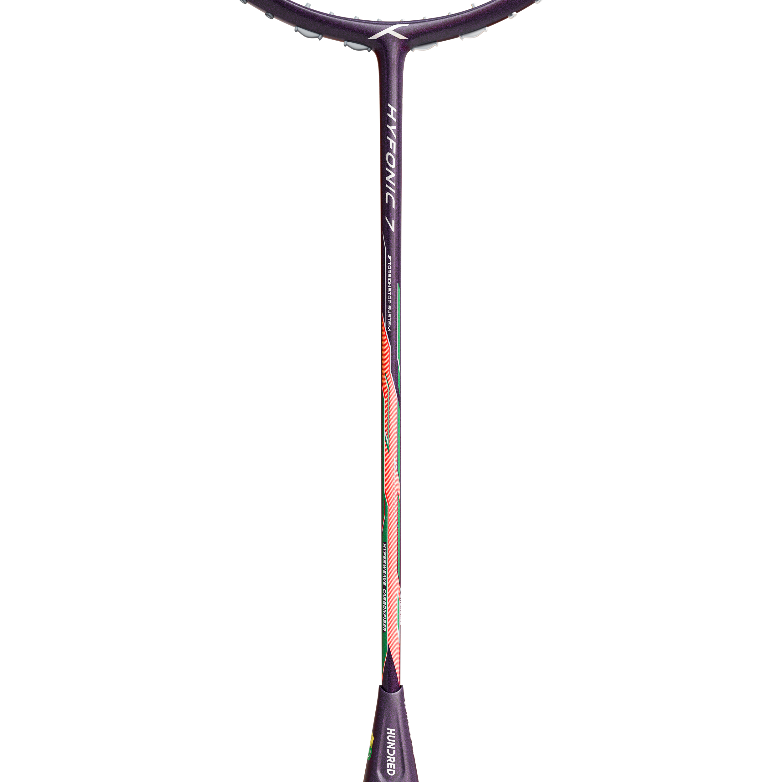 Hundred Hyfonic 7 Badminton Racket - Purple/Green