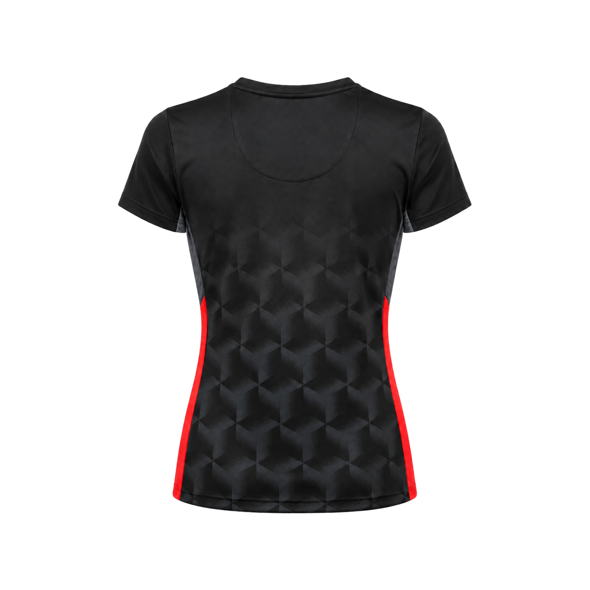 Yonex YTL12 V2 Women T-Shirt, Black, back view