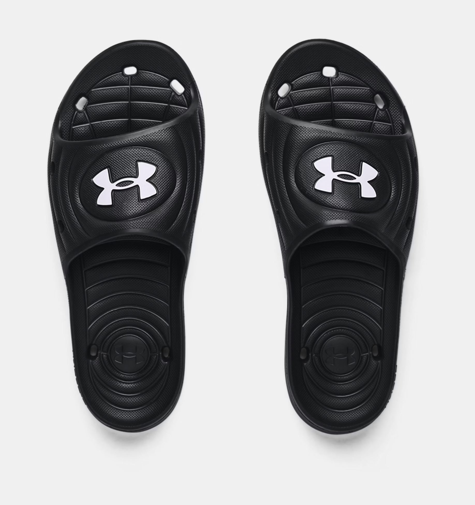 UA Locker IV Slides 3023758 Men (Black) UK8