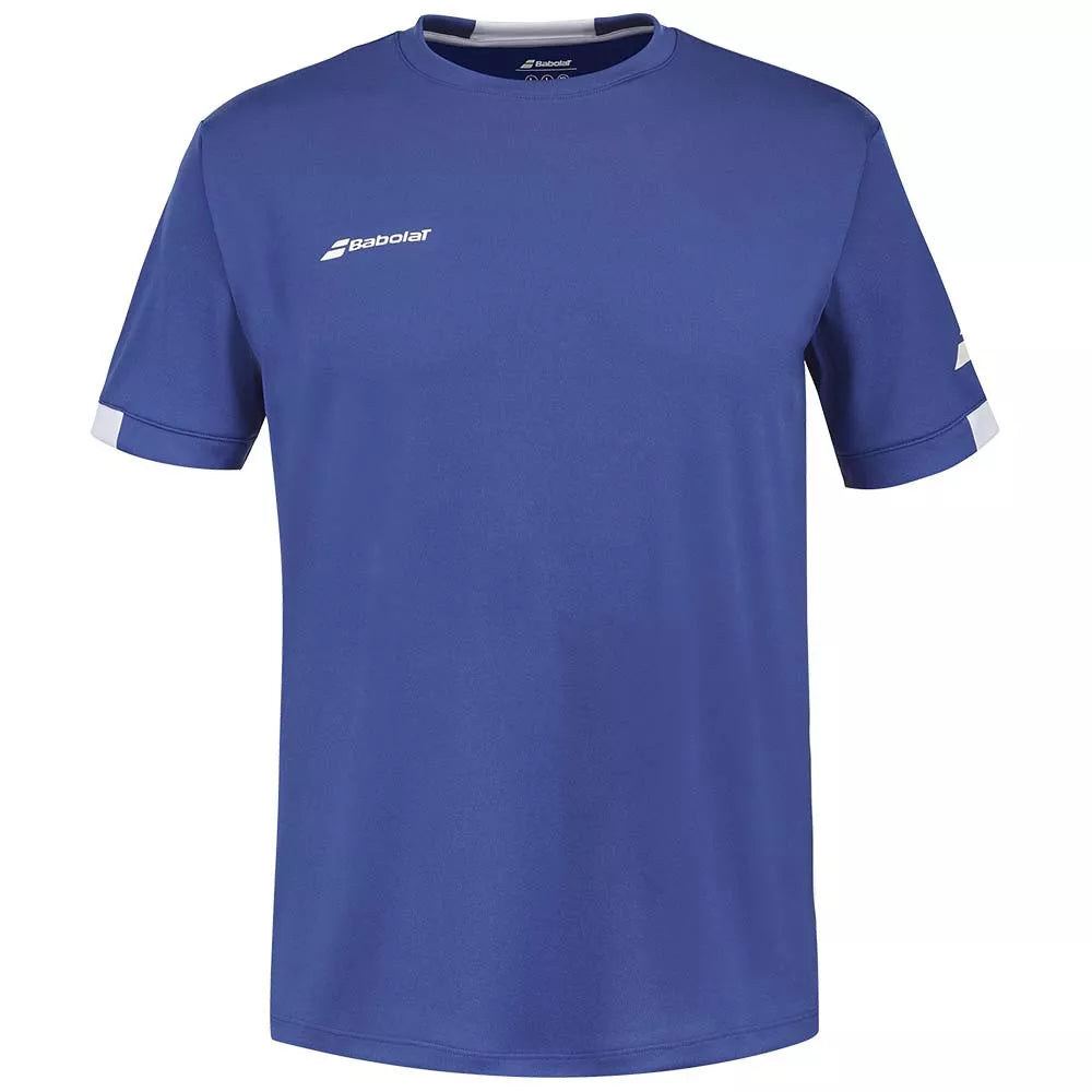 Babolat Play Tee Boys 2024 T-Shirt Junior - Blue Solidate Blue 10-12 Clothing Babolat