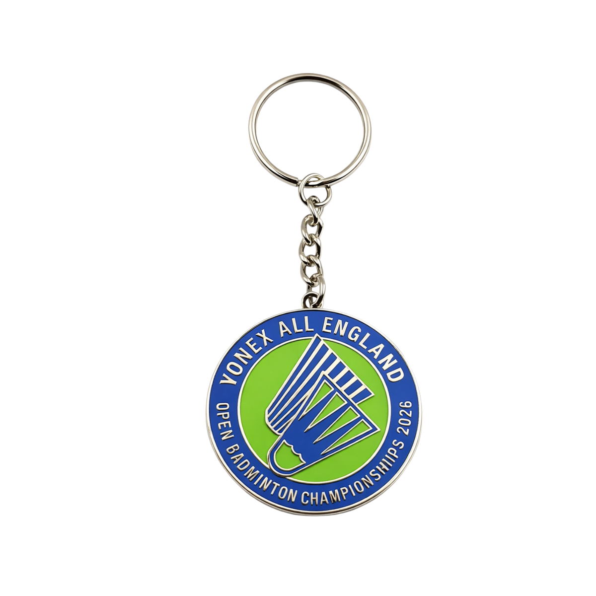 Yonex All England Souvenir Keyring Nickel One Size Accessories Yonex