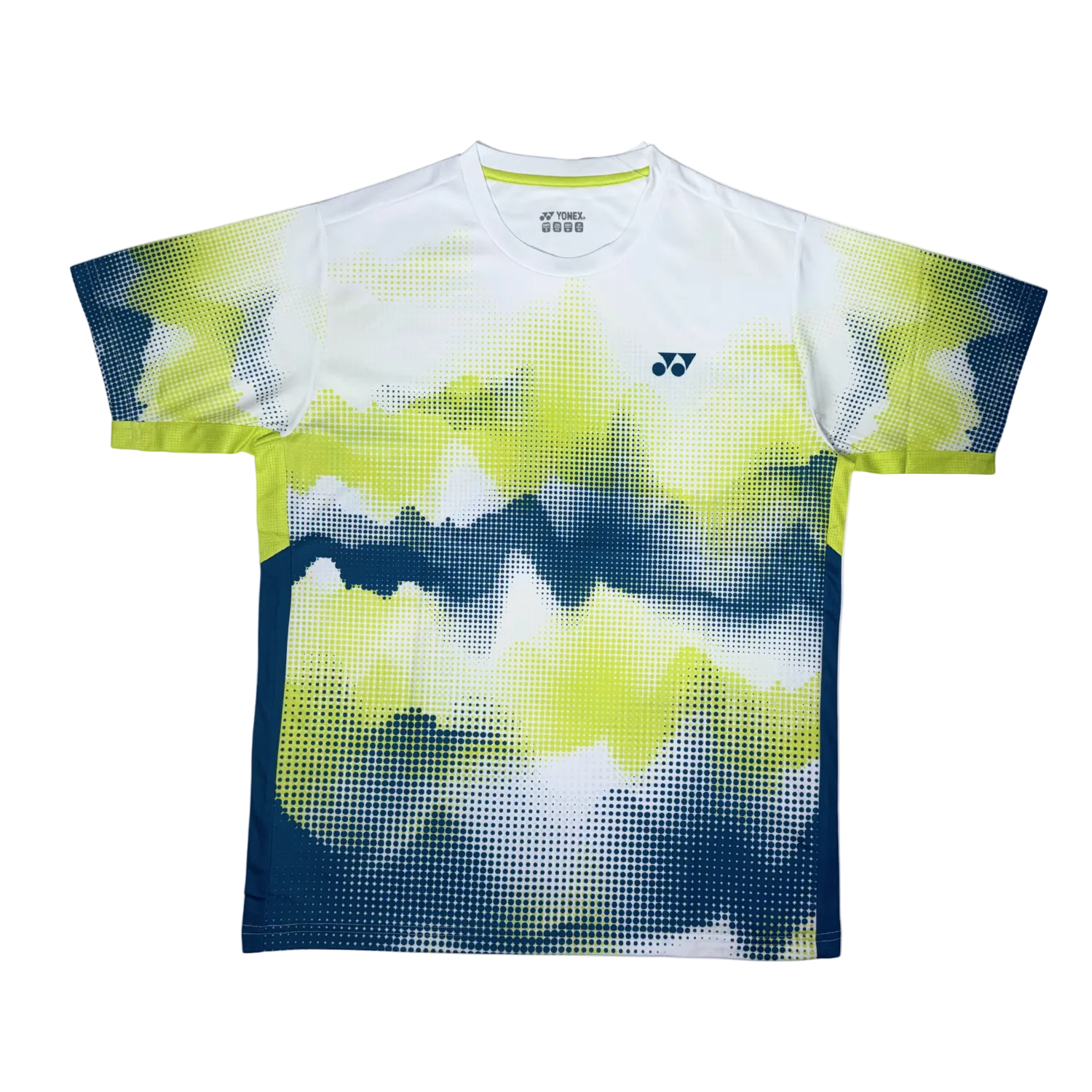 Yonex YTM 12 Mystic Mountains Crew Neck T-Shirt Unisex - White White Clothing Yonex