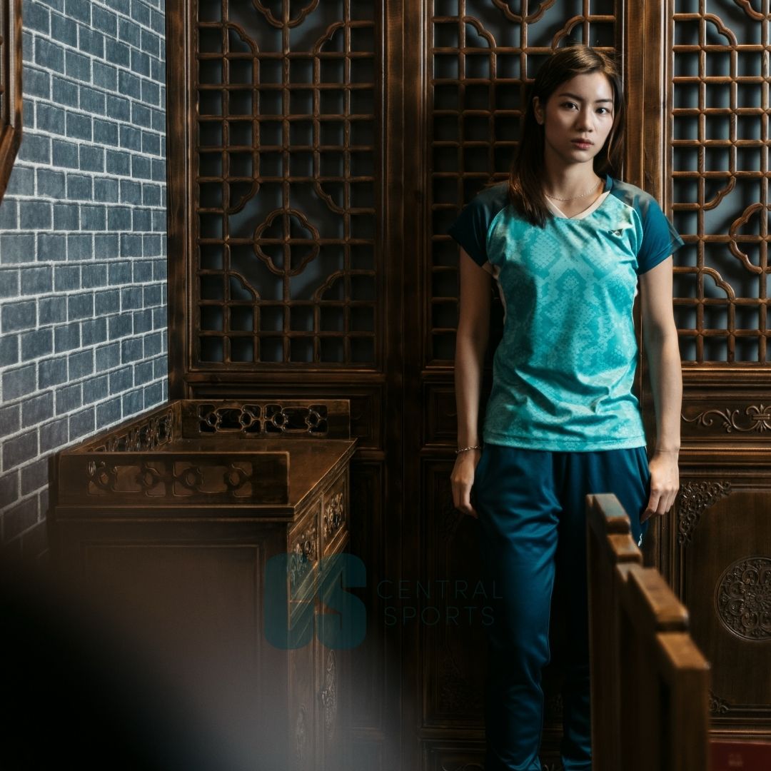 Yonex Snakeskin Game Top Womens Jade Clothing Yonex