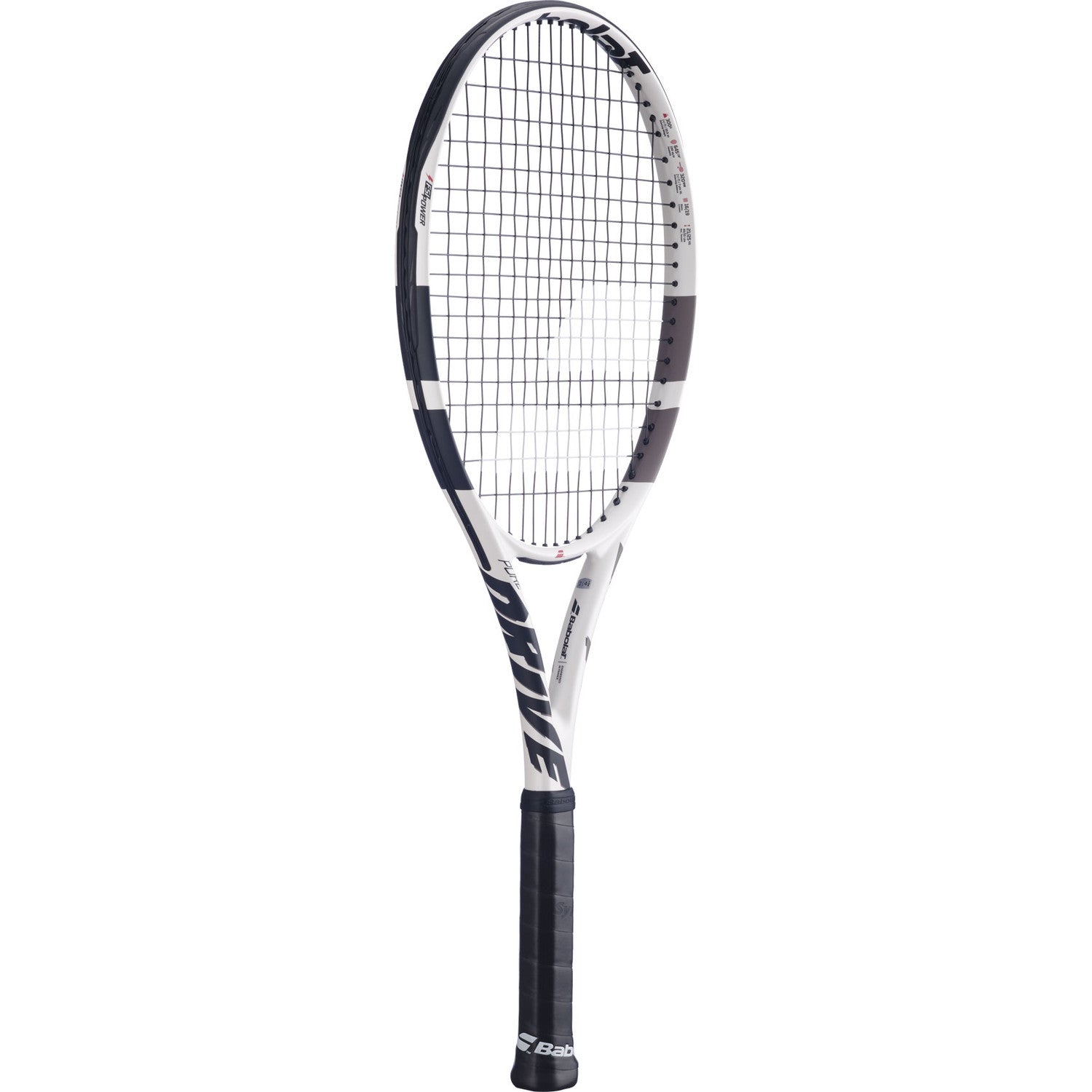 Babolat Pure Drive Wimbledon 2026 Tennis Racket Unstrung - White/Black Tennis Rackets Babolat