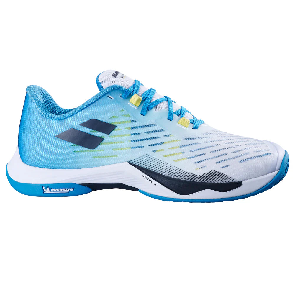 Babolat Shadow Tour 5 Badminton Shoe Men - Blue Algier Blue Badminton Shoes Babolat