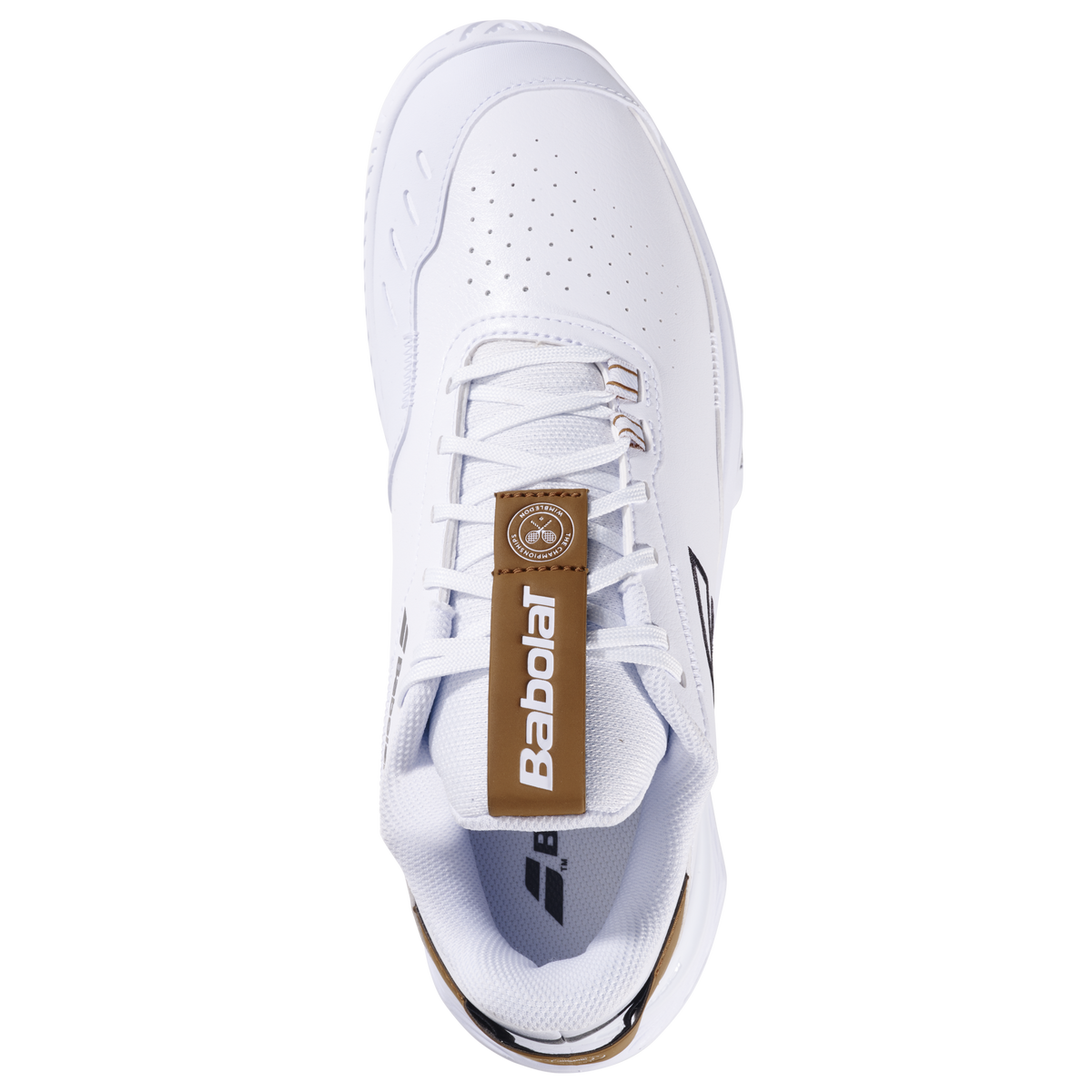 Babolat SFX Evo All Court Wimbeldon 2025 Tennis Shoes Men, White/After Dark, detail view