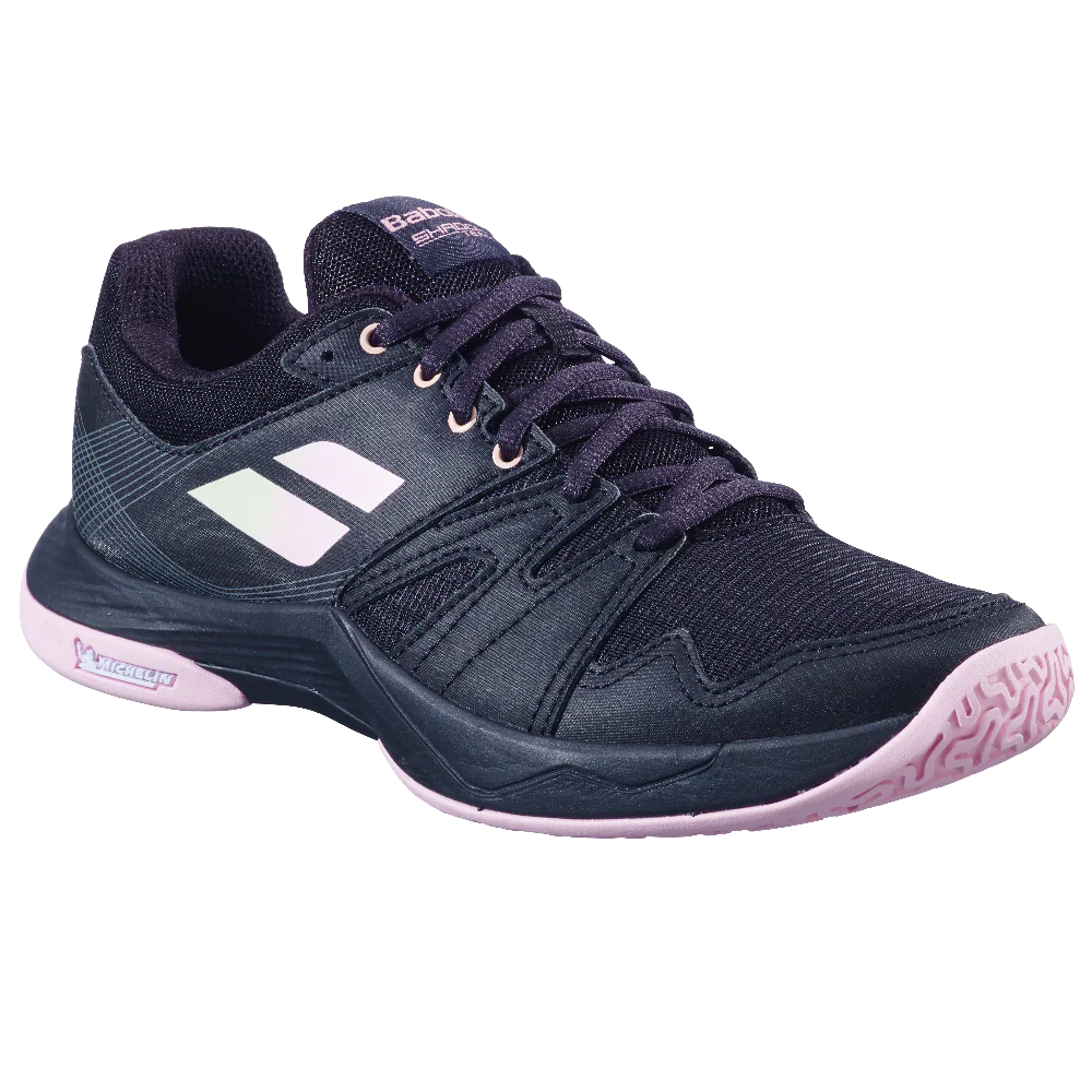 Babolat Shadow Team 2 Badminton Shoe Women - Black/Black Badminton Shoes Babolat