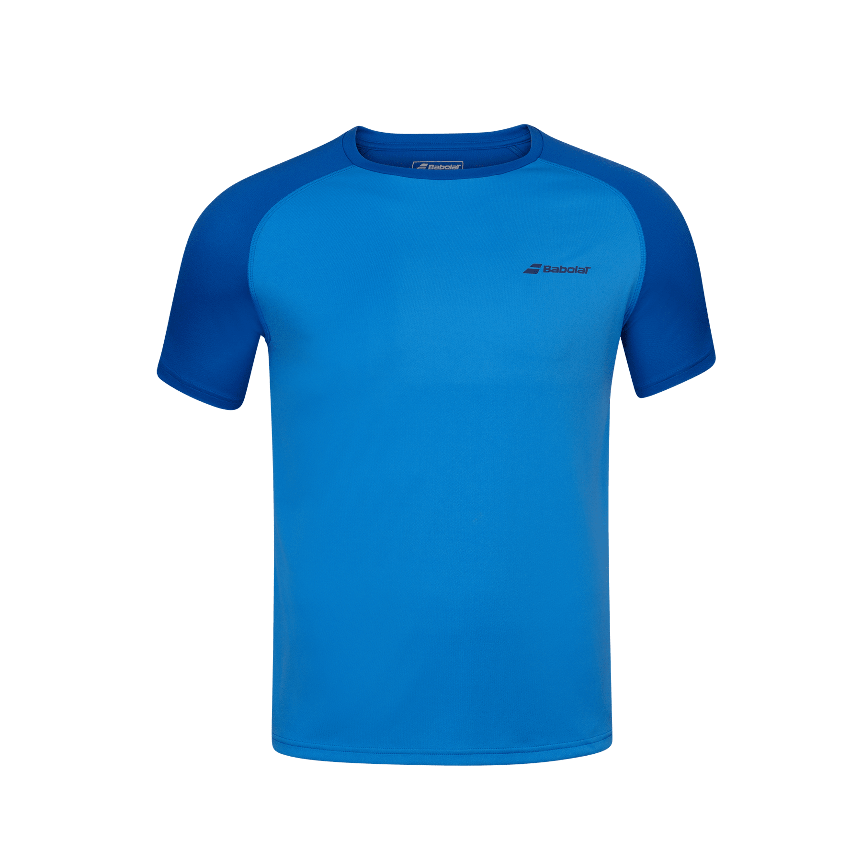 Babolat Play Crew Neck Tee Boy 3BP1011 Blue Aster Clearance Babolat
