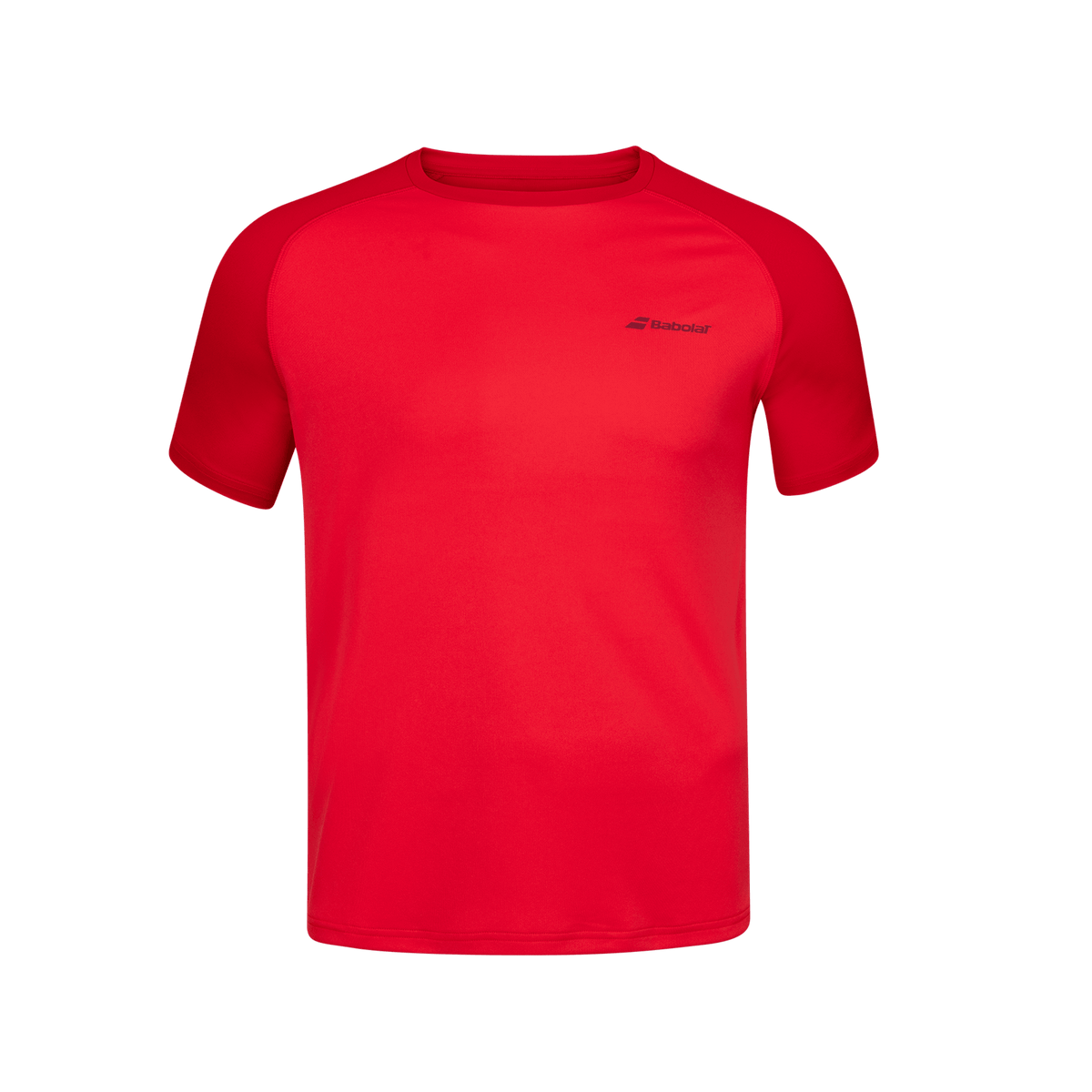 Babolat Play Crew Neck Tee Boy, Tomato Red