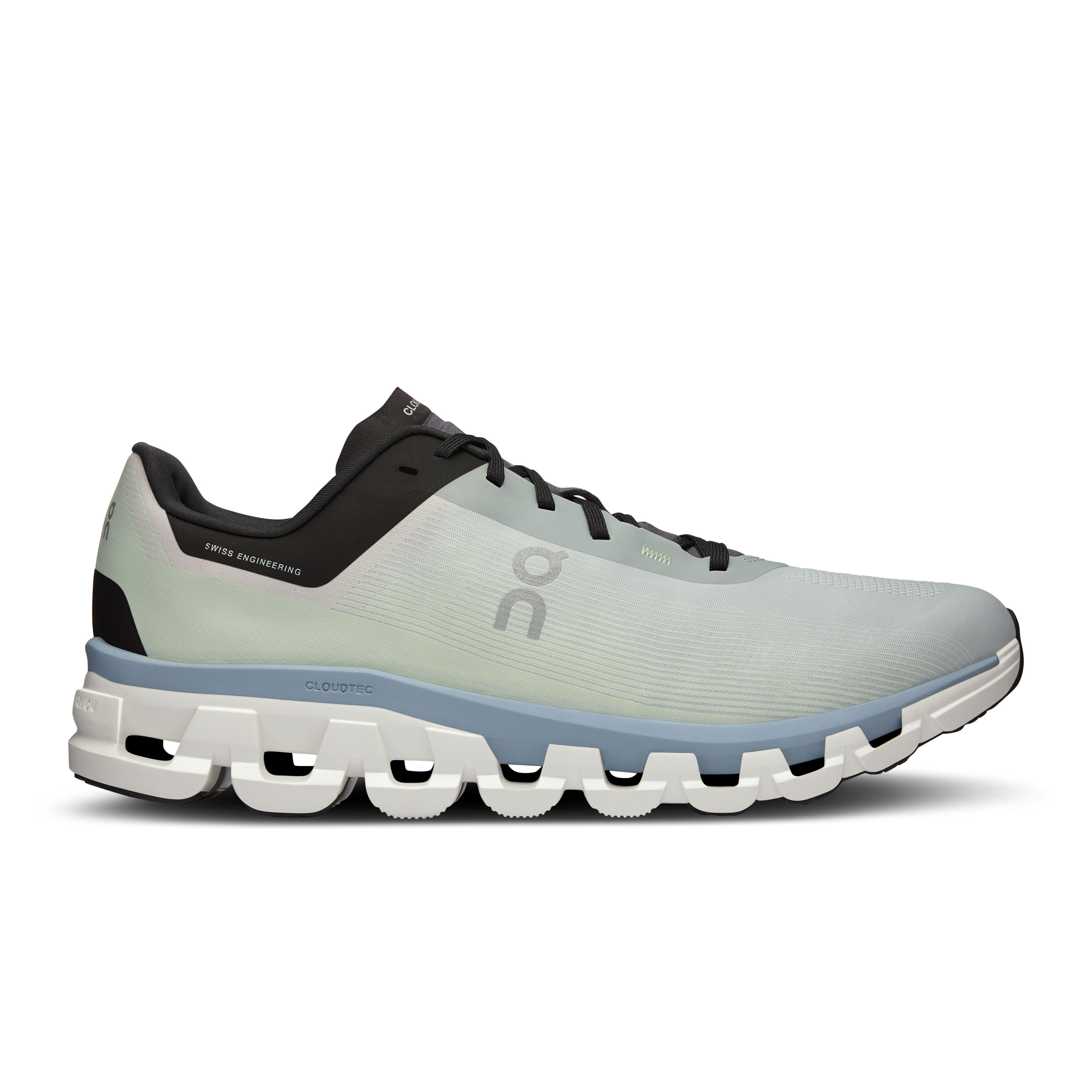 On Cloudflow Running Shoes Men Glacier/Chambray - Main Image