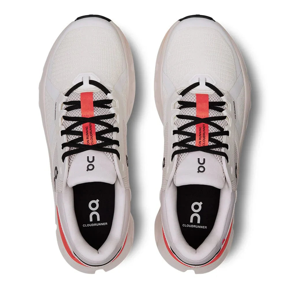 On Running Cloudrunner 2 Running Shoe Men - White/Sand