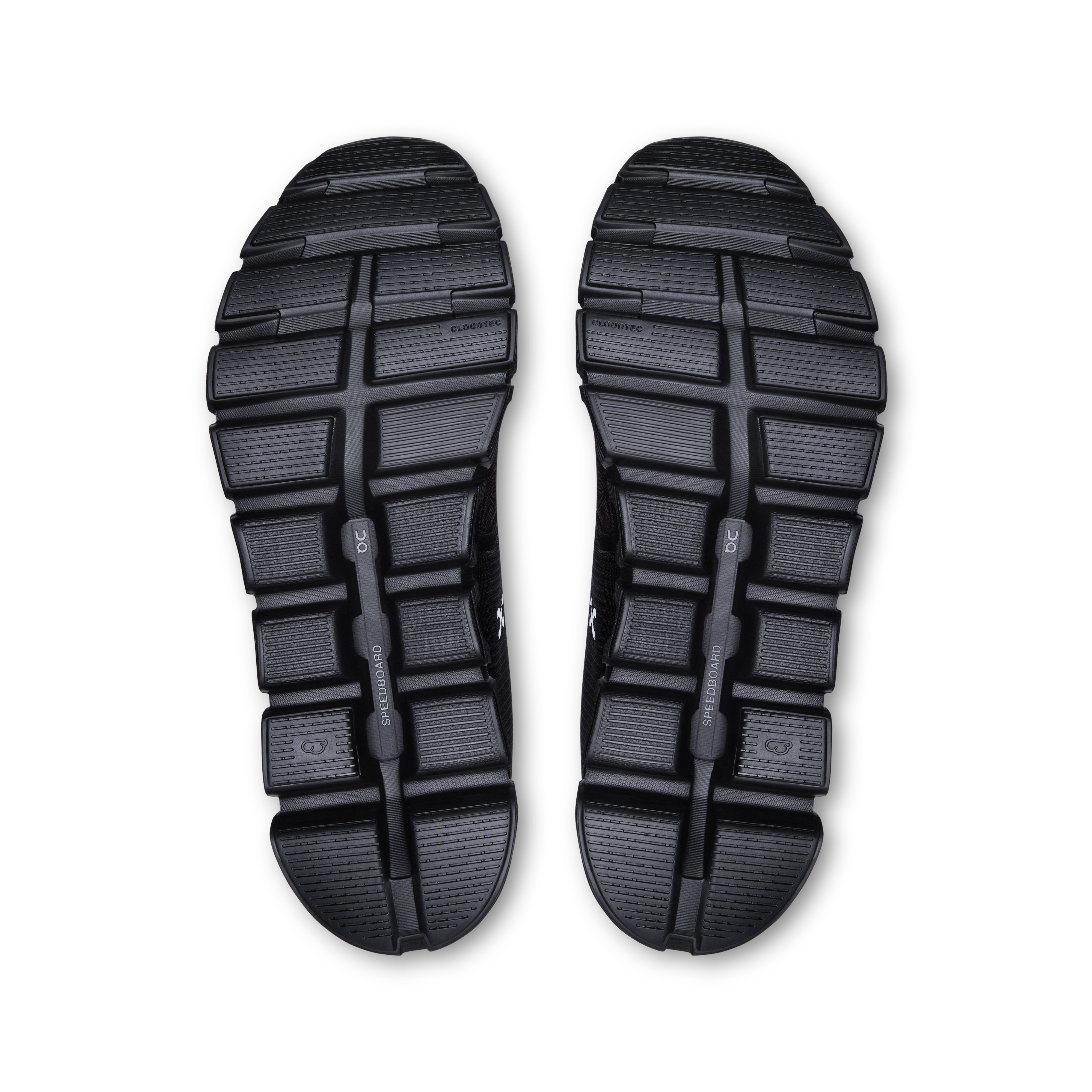 On Cloud 6 Waterproof Running Shoes Men - Black/Black