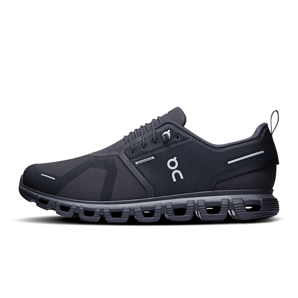 On Running Cloud 6 Waterproof Running Shoes Men - Black/Black Running Shoes On Running