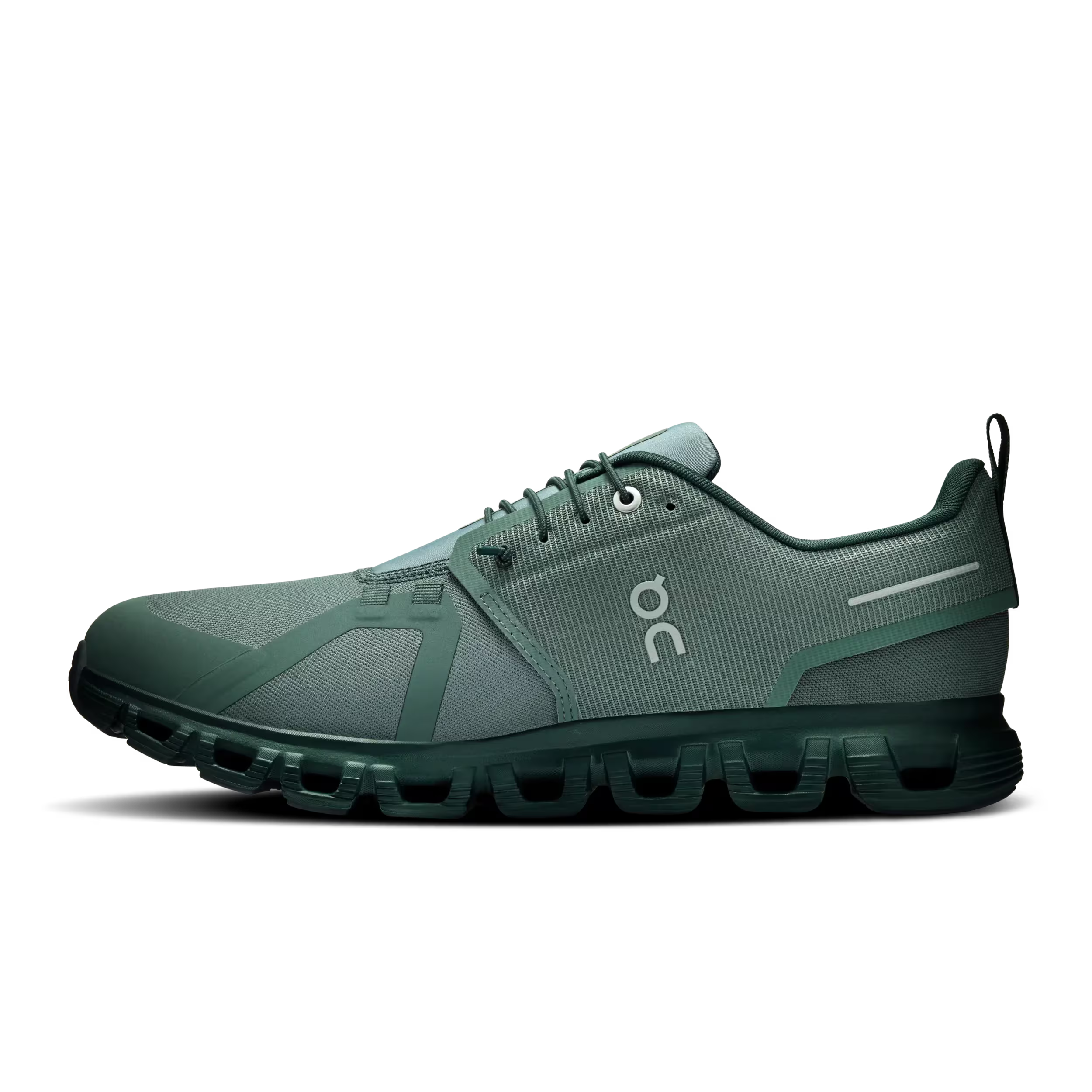 On Running Cloud 6 Waterproof Running Shoes Men - Olive/Evergreen Running Shoes On Running