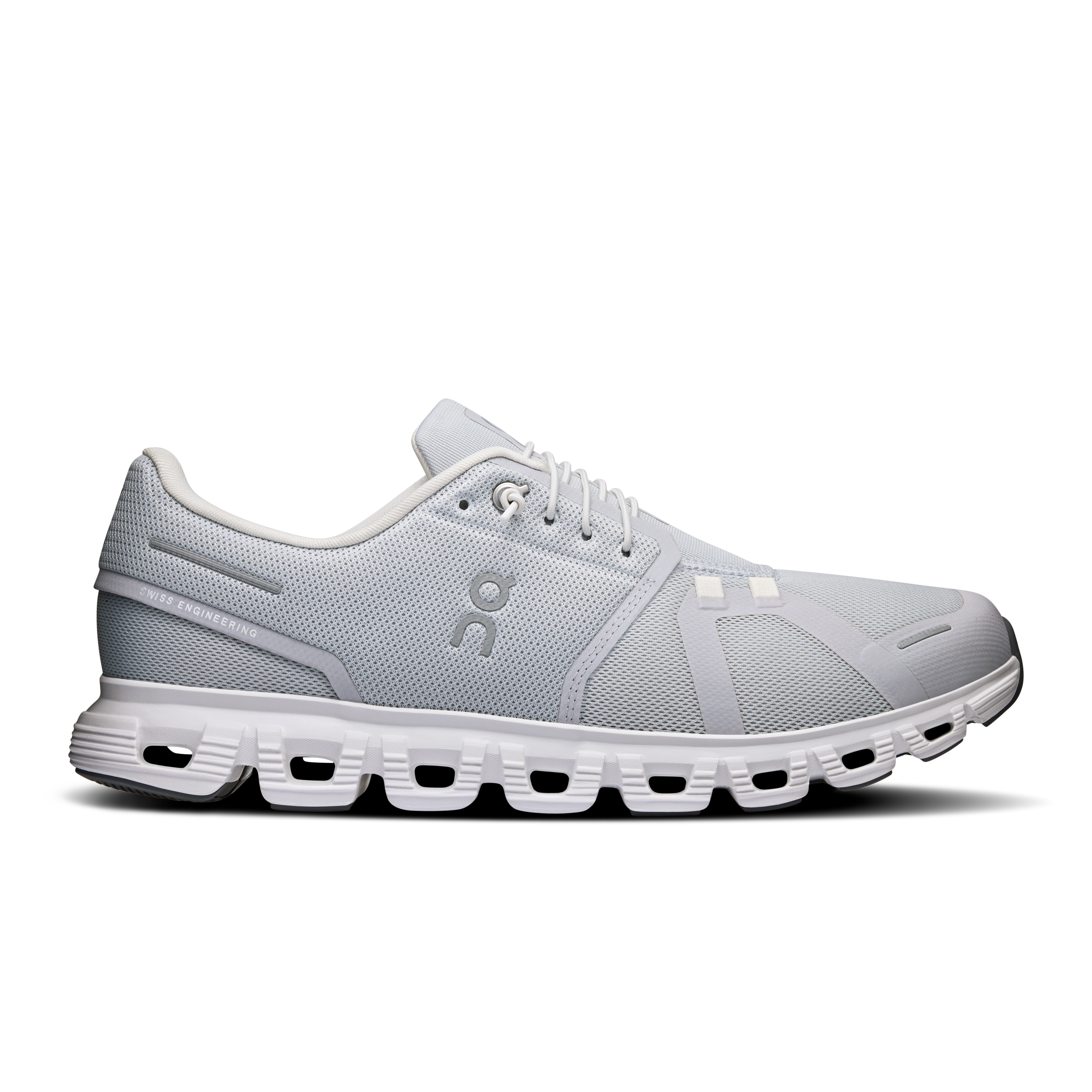 On Cloud 6 Running Shoes Men - Glacier/White