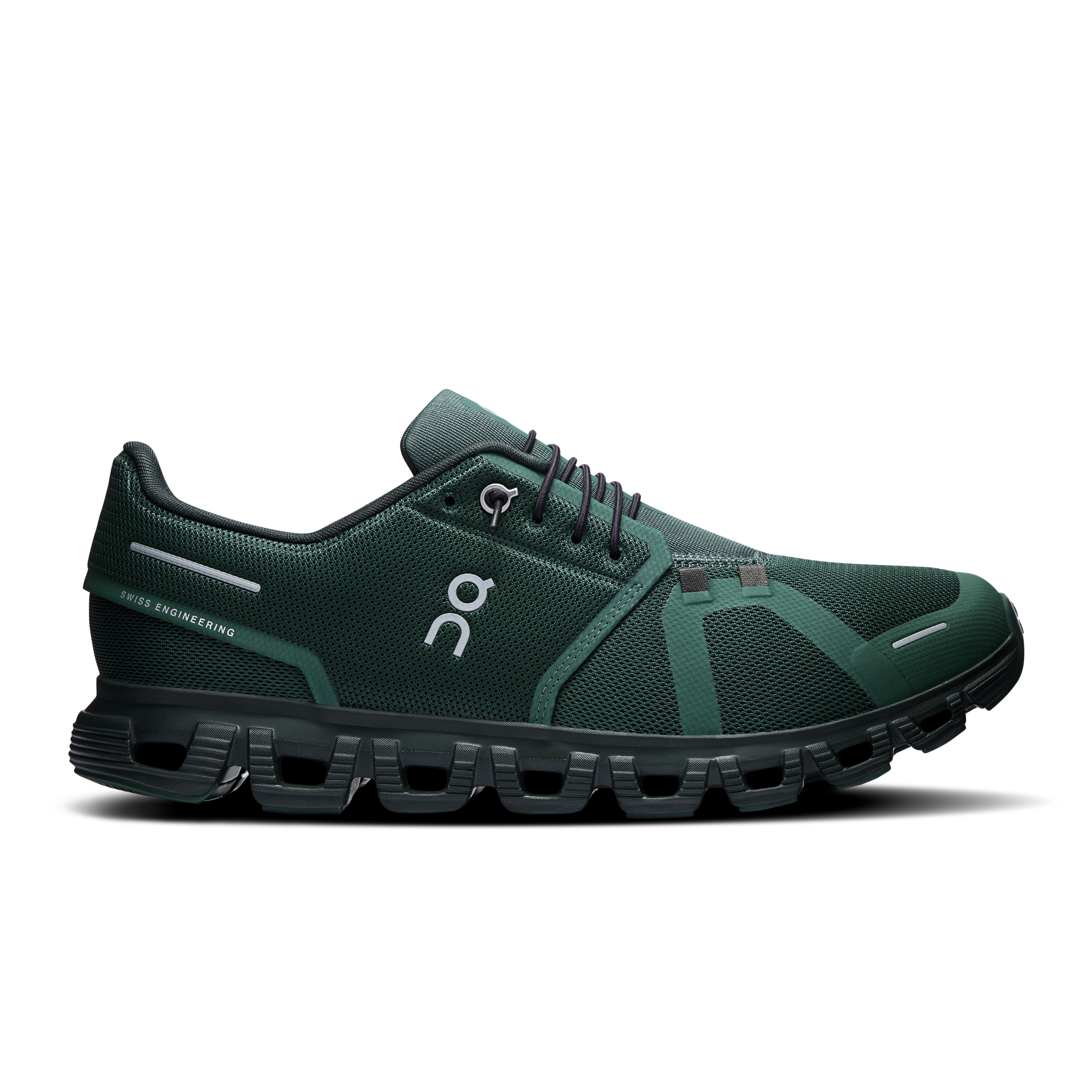 On Cloud 6 Running Shoes Men - Evergreen/Black