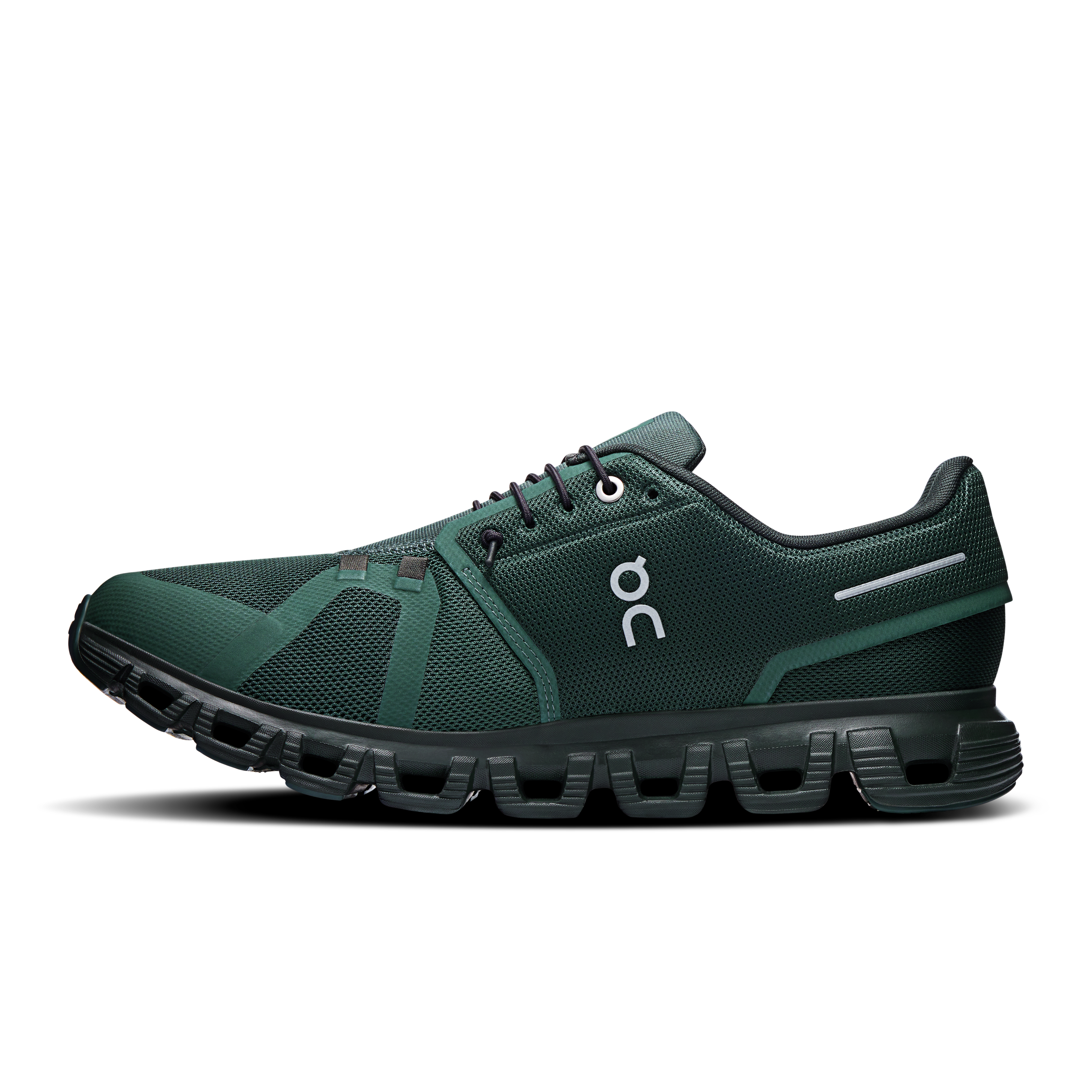 On Cloud 6 Running Shoes Men - Evergreen/Black