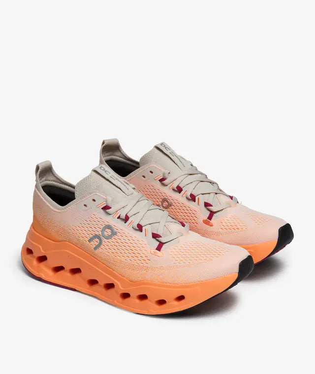 On Running Cloudsurfer Max Running Shoe Men - Pearl/Tangerine