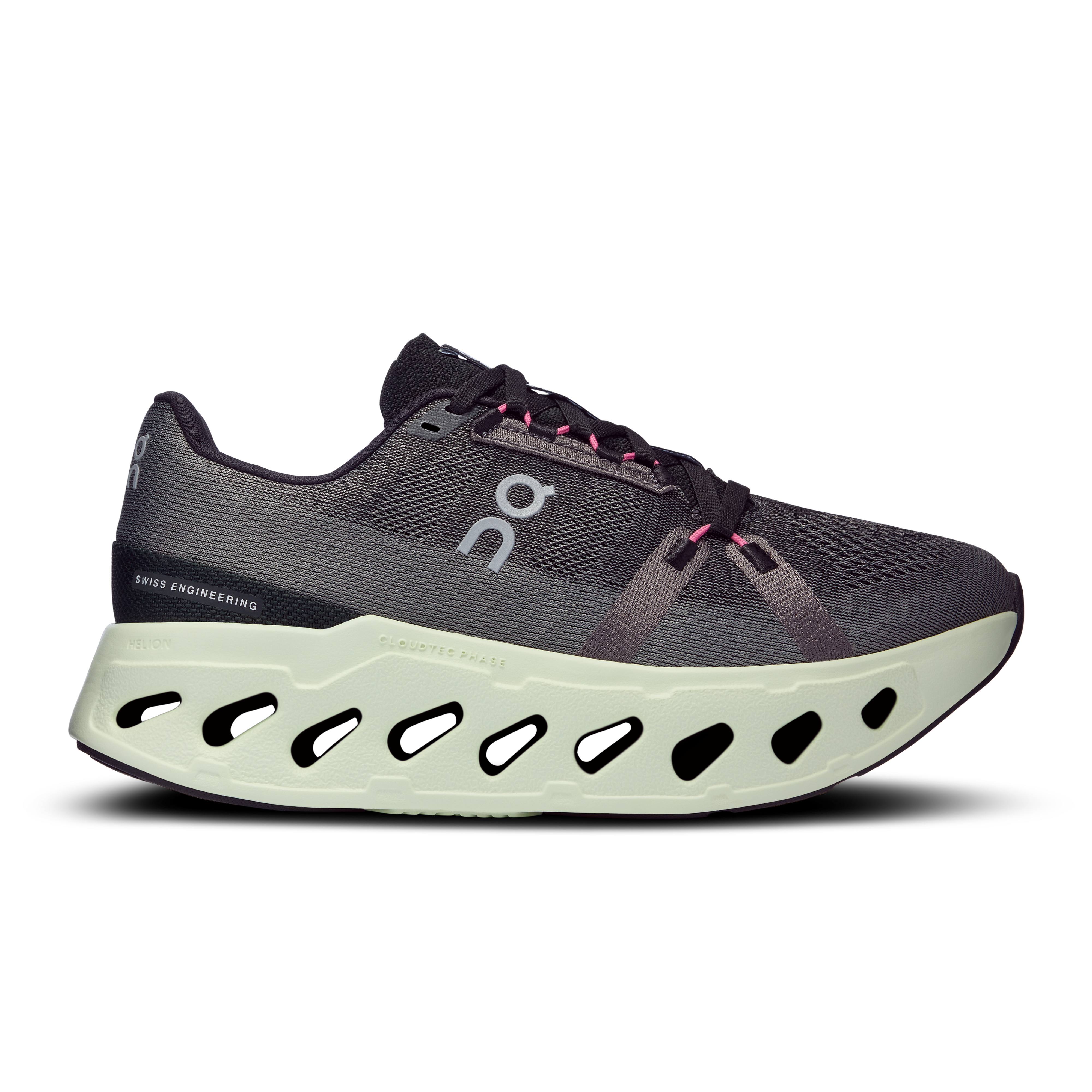 On Cloudeclipse Running Shoes Men - Rock/Lima Rock Lima Running Shoes On Running