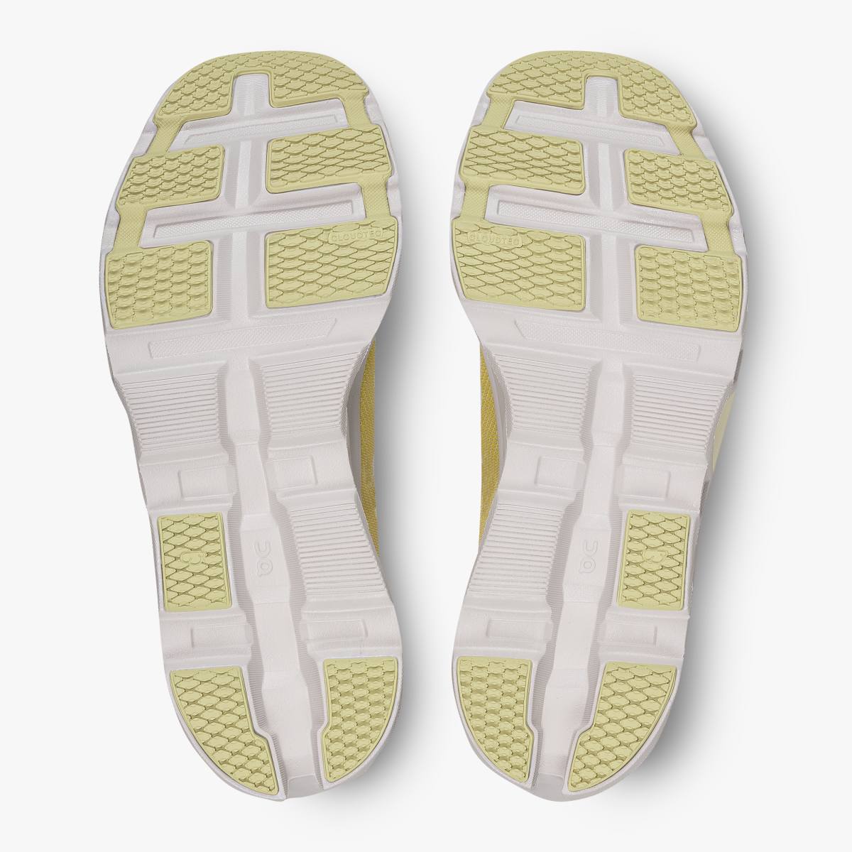 On Cloudmonster 2 Running Shoe Women - Undyed/Zest