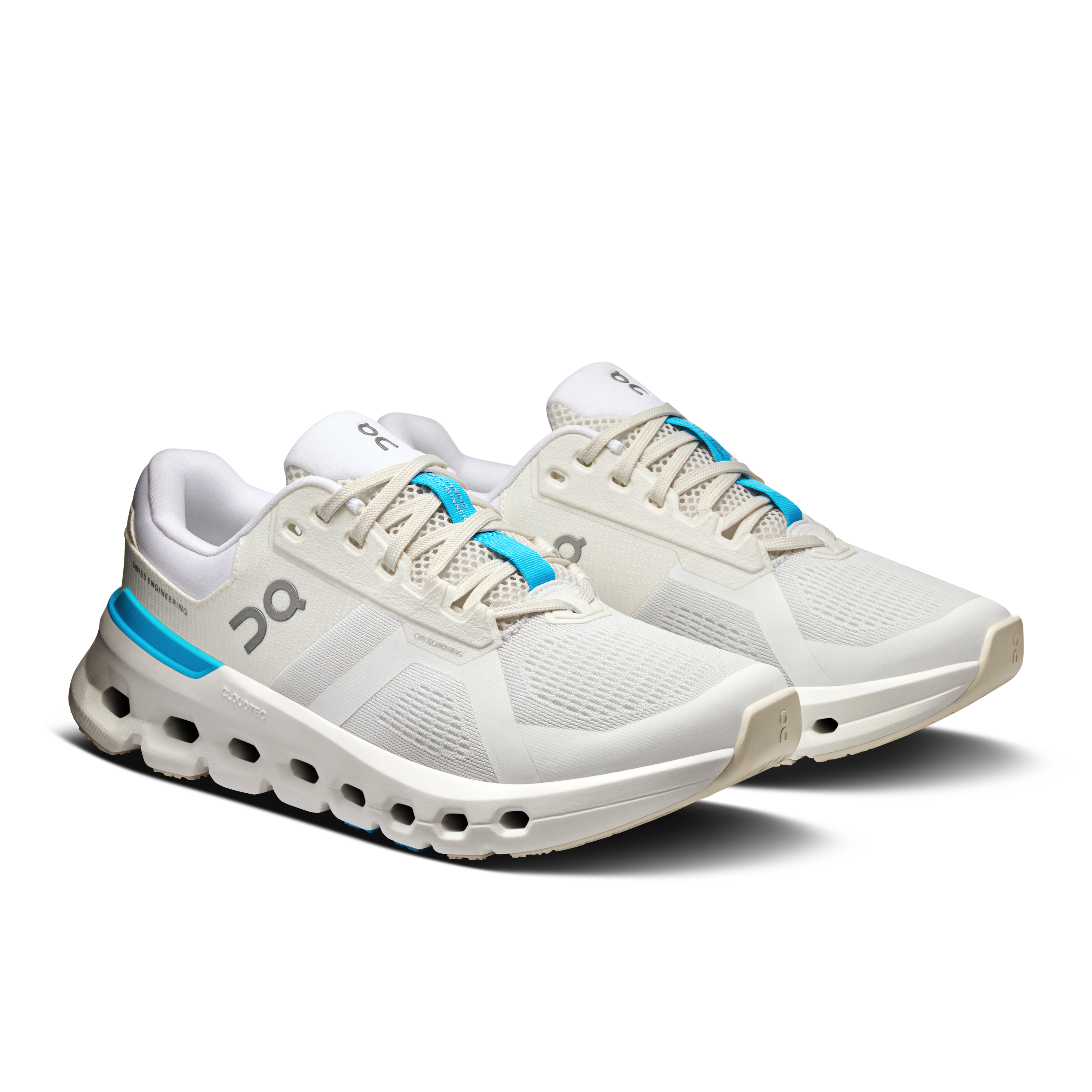 On Cloudrunner 2 Running Shoes Women - White/Horizon