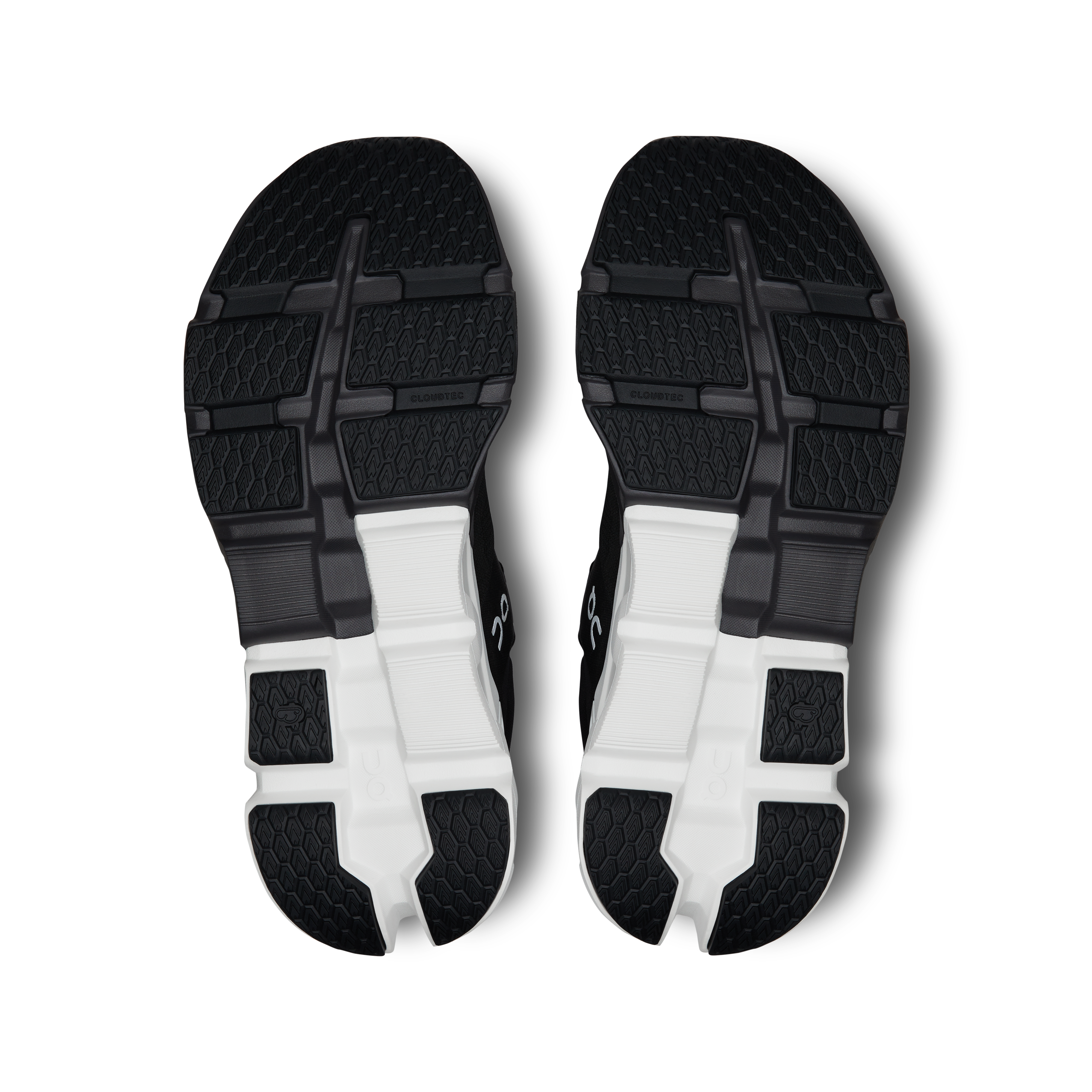 On Cloudflyer 5 Running Shoes Men - Black/White Running Shoes On Running