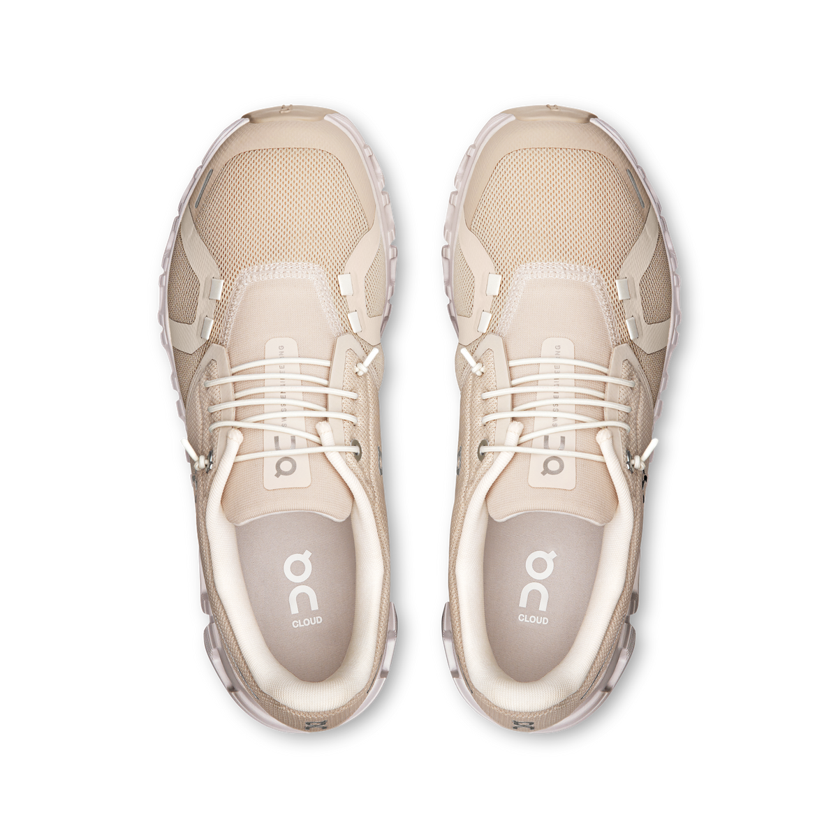 On Running Cloud 6 Running Shoes Women - Pearl/White Running Shoes On Running